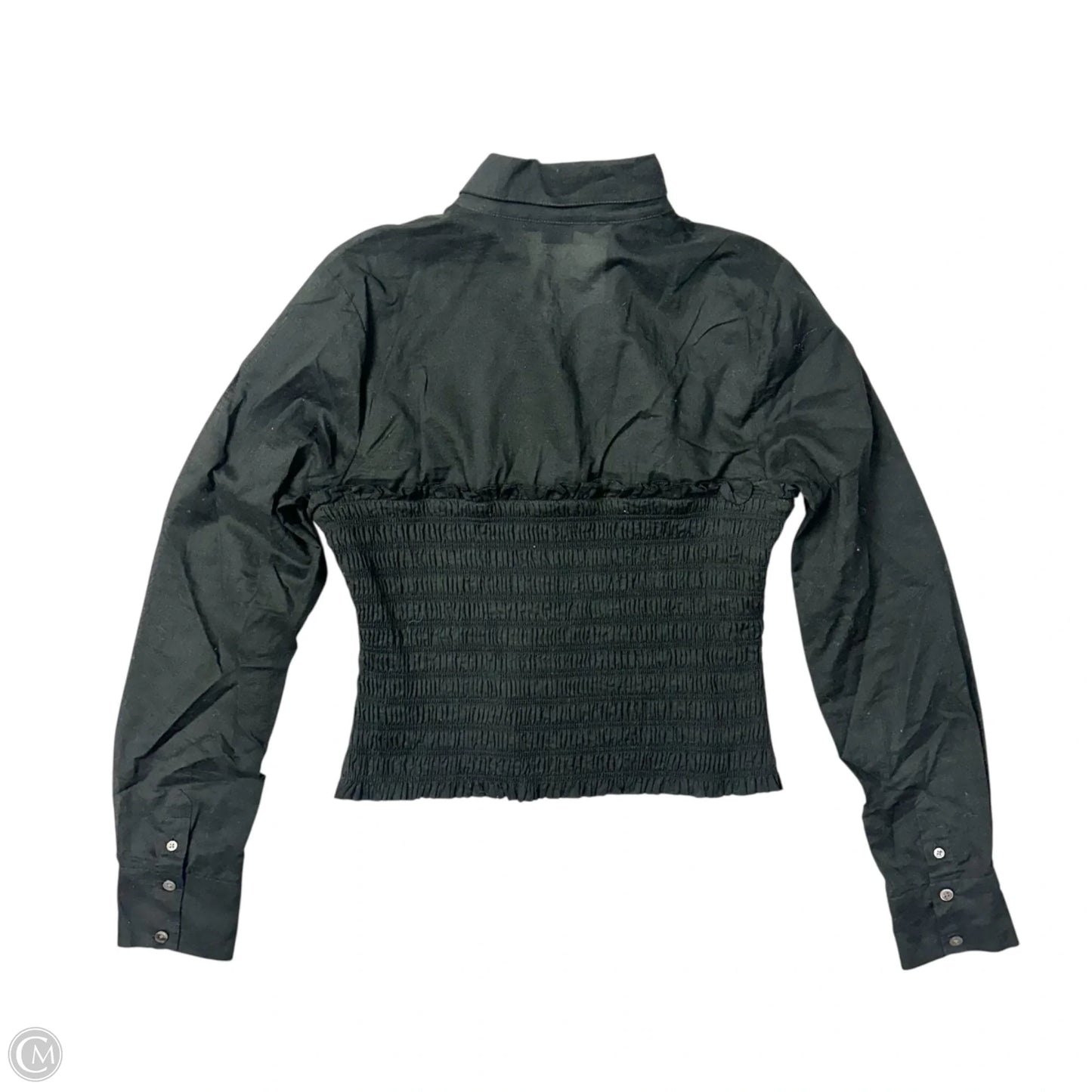 Top Long Sleeve By Veronica Beard In Black, Size: M