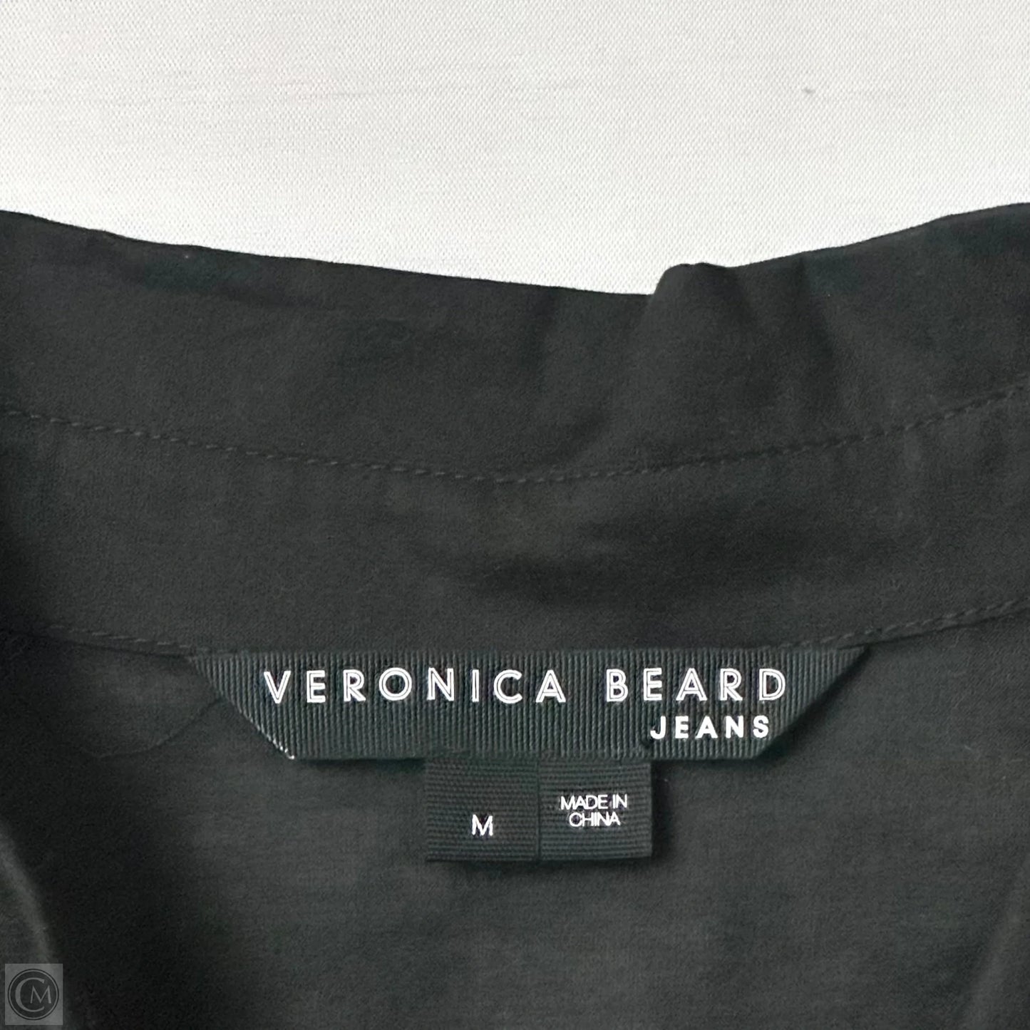 Top Long Sleeve By Veronica Beard In Black, Size: M