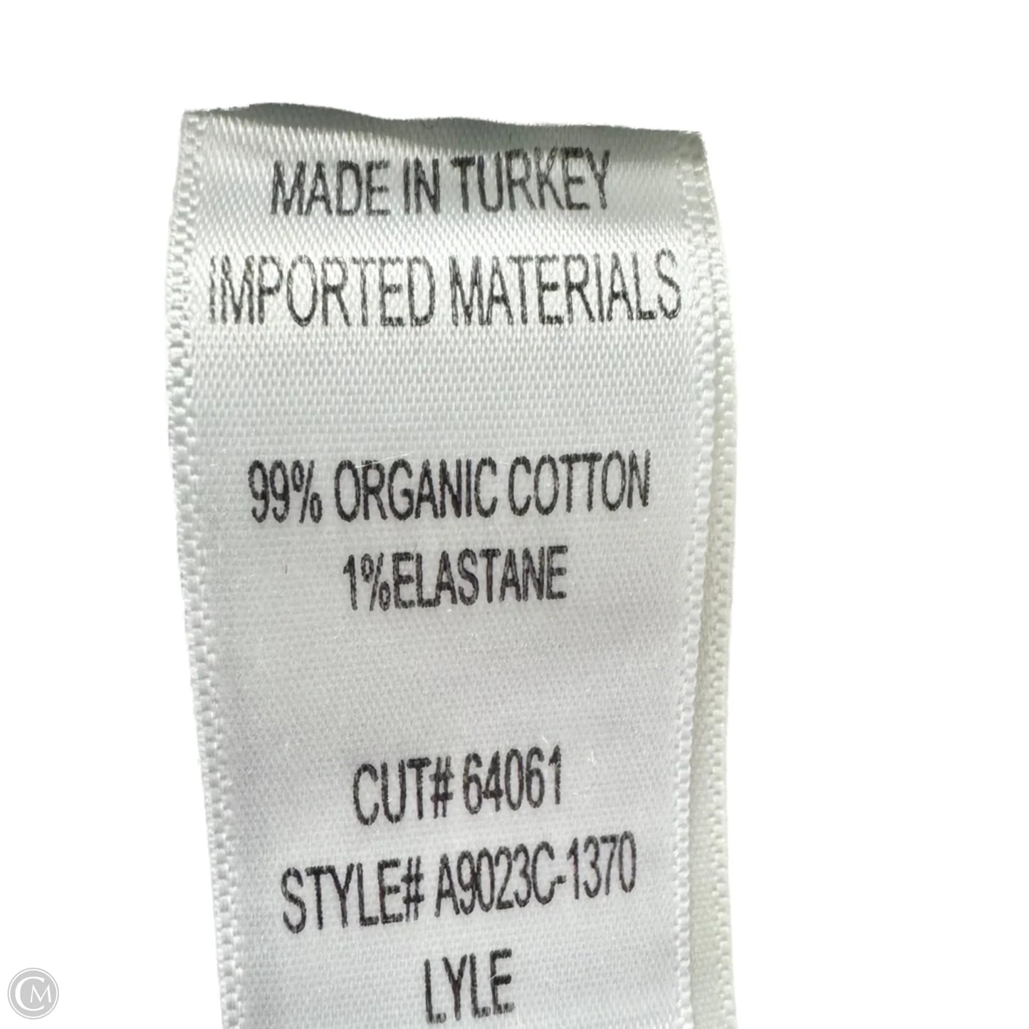 Jeans Straight By Agolde In Blue Denim, Size: 2