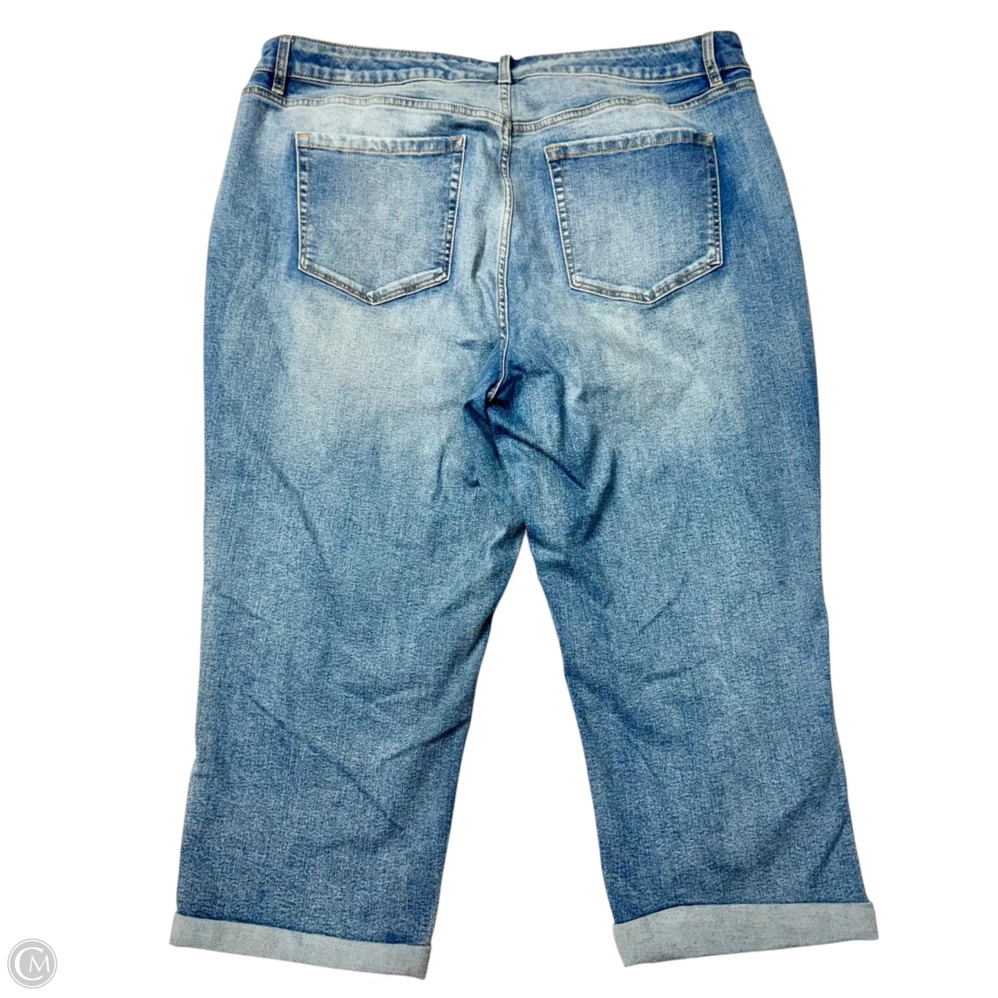 Jeans Boyfriend By Lane Bryant In Blue Denim, Size: 20