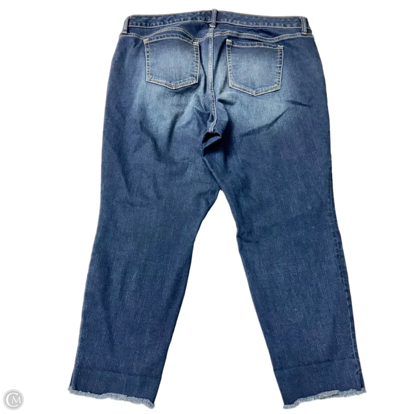 Jeans Boyfriend By Torrid In Blue Denim, Size: 20