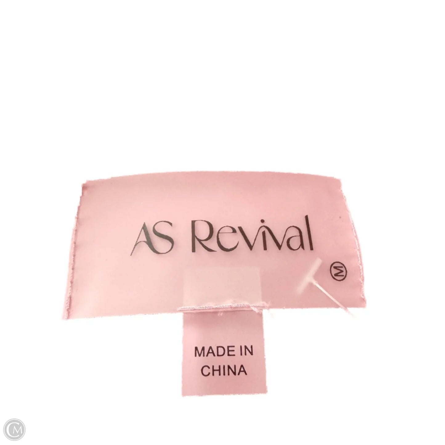 Jacket Puffer & Quilted By As Revival In Pink, Size: M