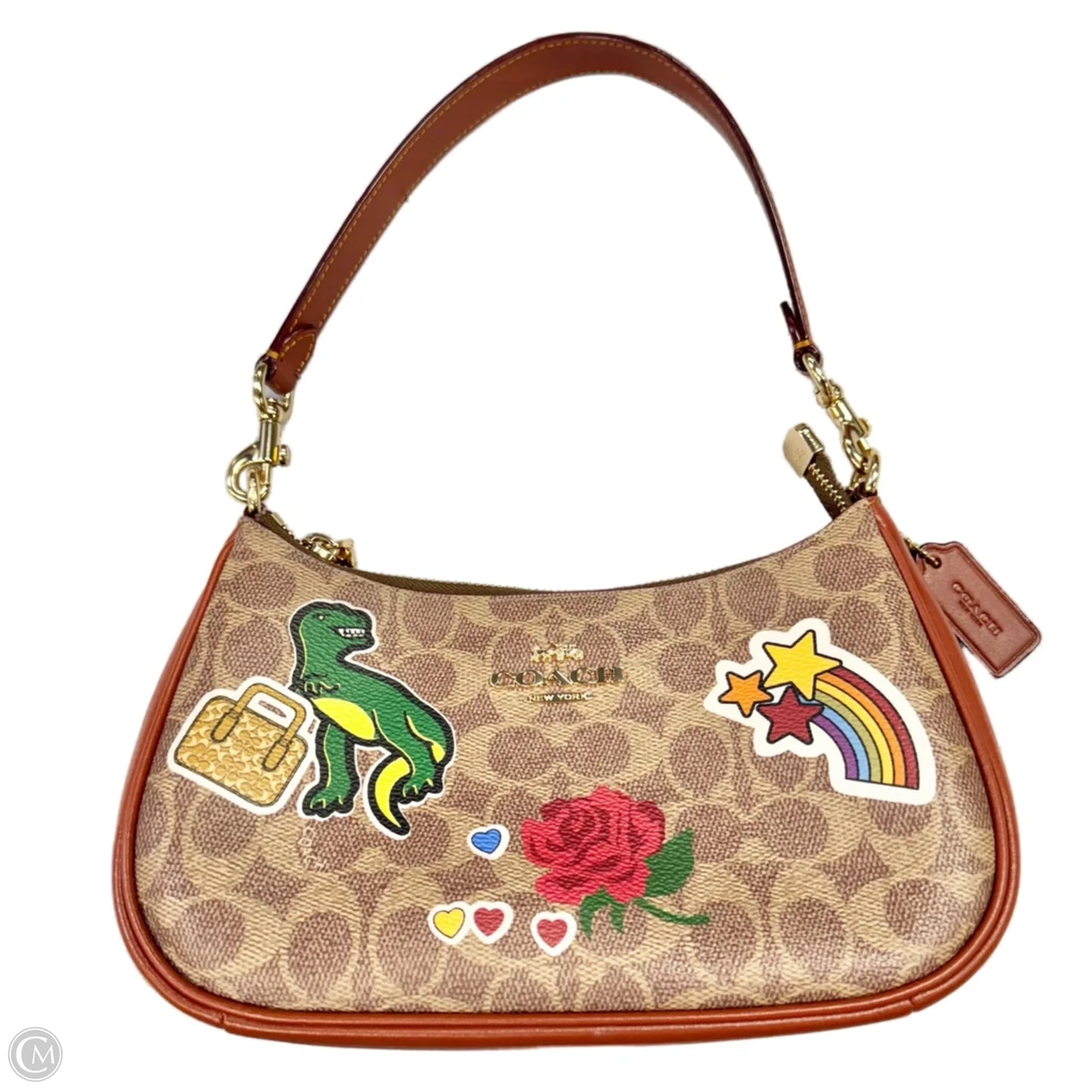 Handbag Designer By Coach, Size: Small
