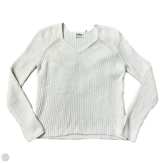 Sweater By 27 Miles Malibu In White, Size: S