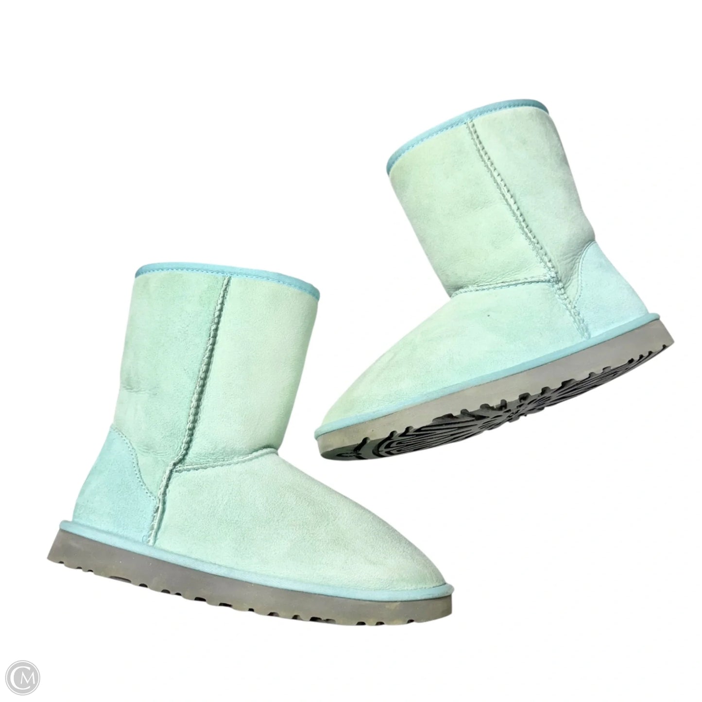 Boots Designer By Ugg In Blue, Size: 8