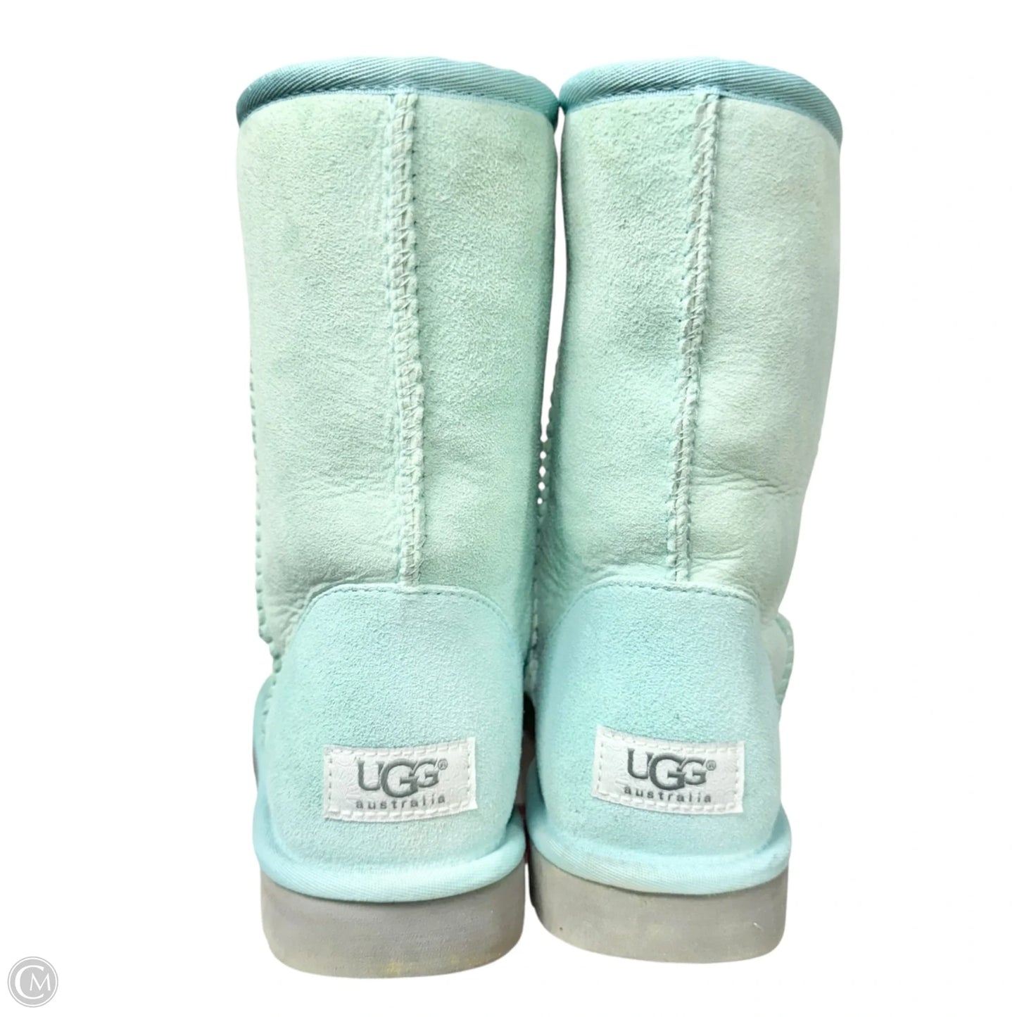 Boots Designer By Ugg In Blue, Size: 8