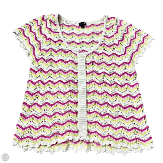 Sweater Short Sleeve By Torrid In Multi-colored, Size: 1x