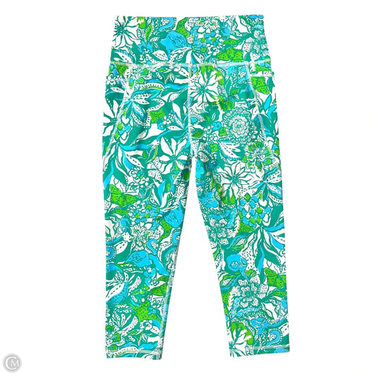 Pants Designer By Lilly Pulitzer In Floral Print, Size: L