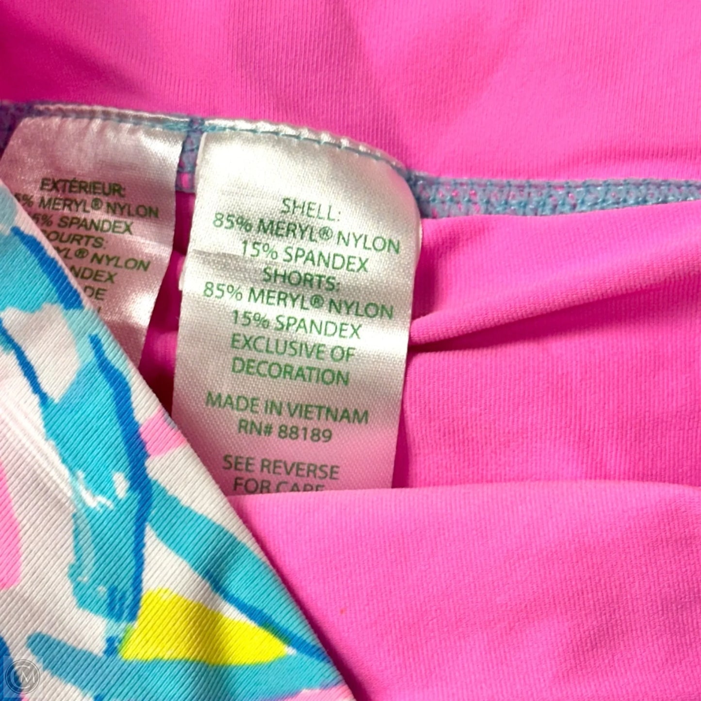 Skort Designer By Lilly Pulitzer In Floral Print, Size: M