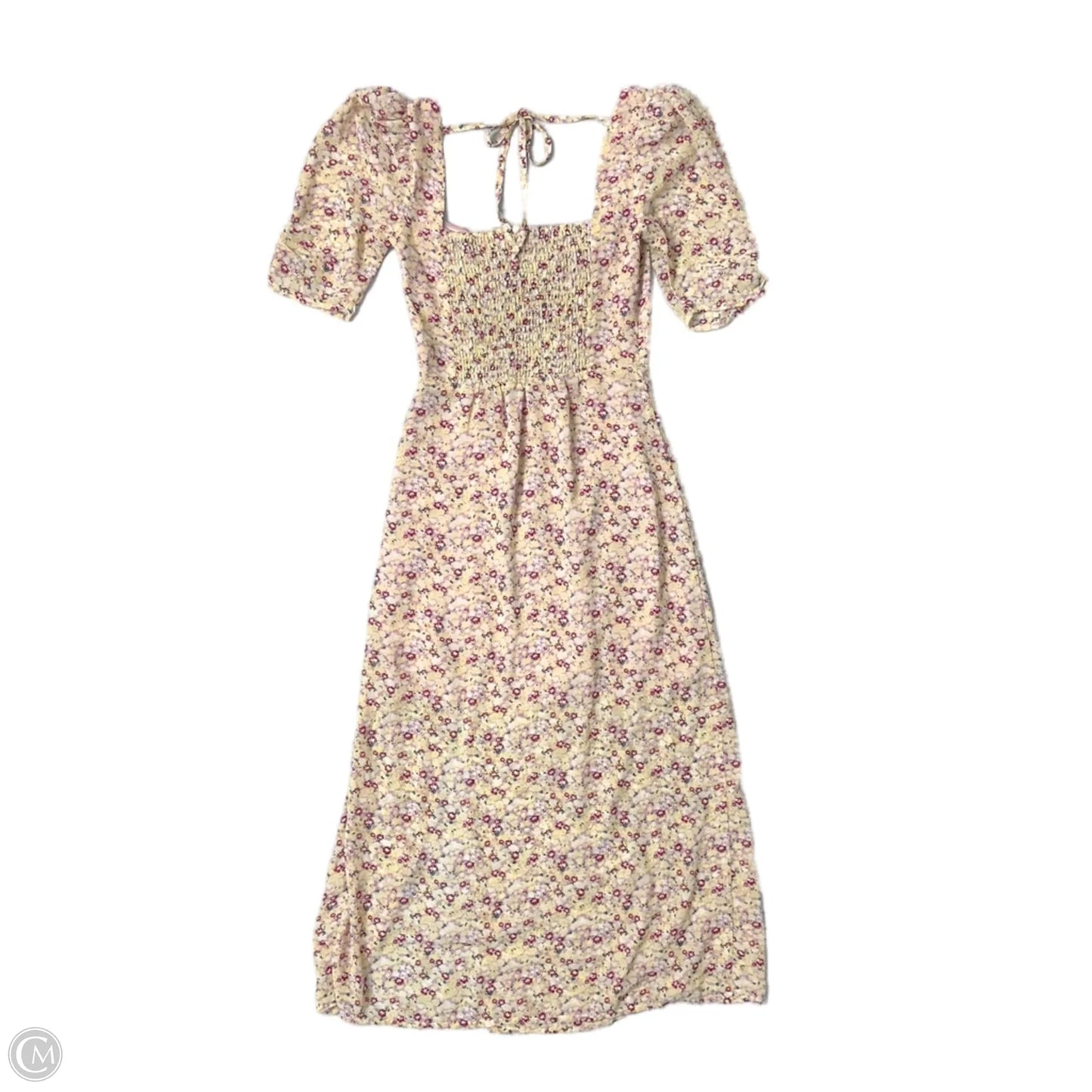 Dress Casual Midi By Astr The Label In Floral Print, Size: Xs