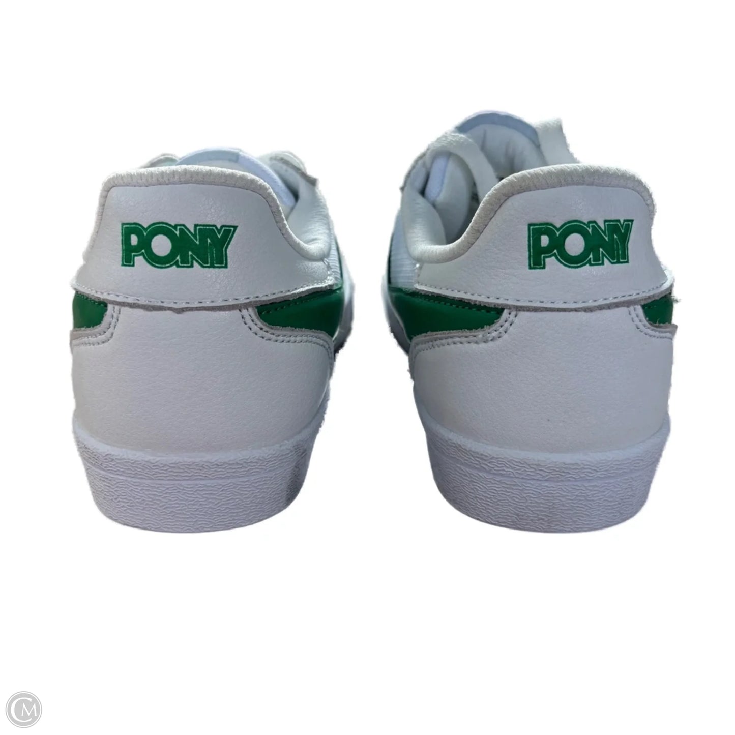 Shoes Sneakers By Pony In Green & White, Size: 7