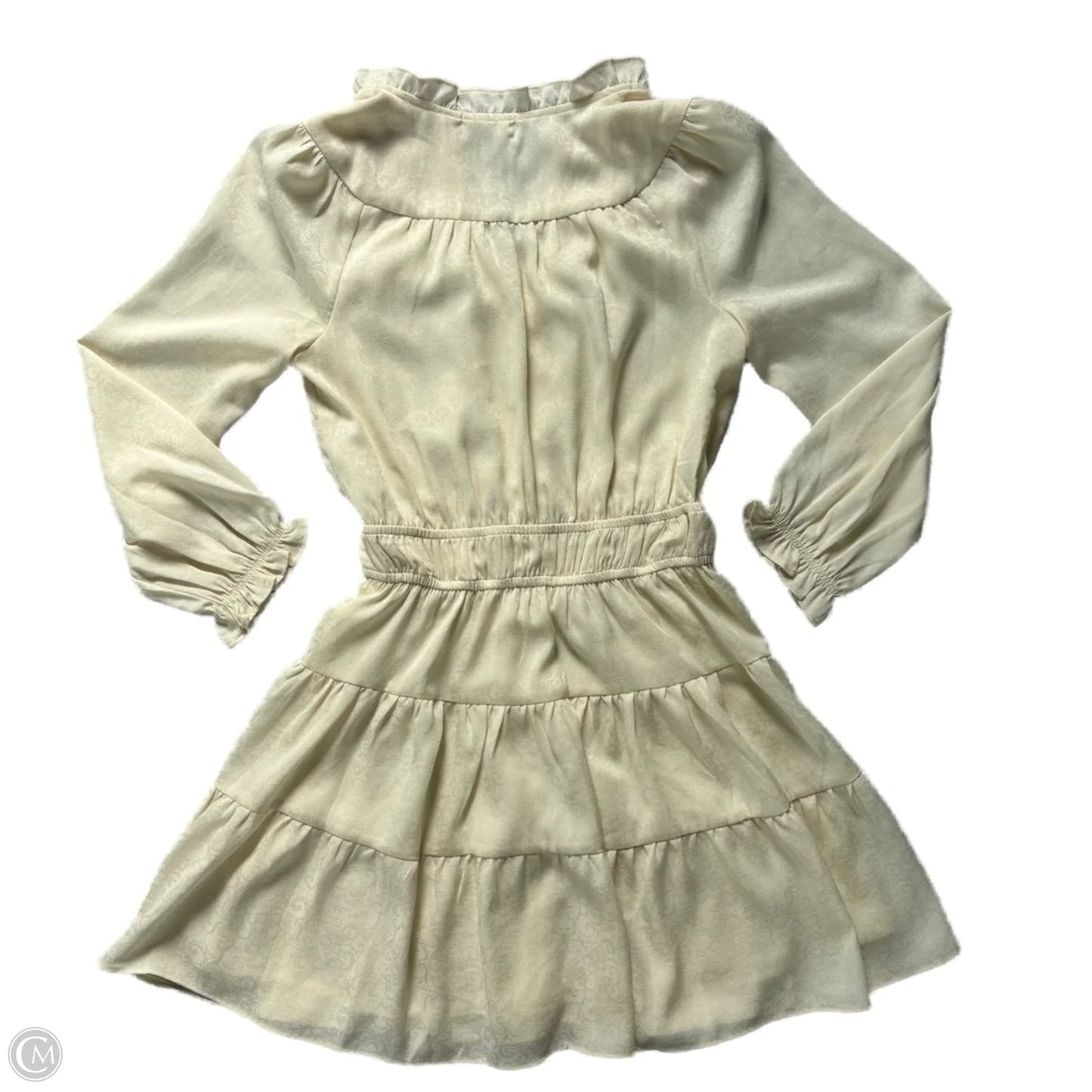 Dress Casual Short By Libby Kat In Cream, Size: Xs