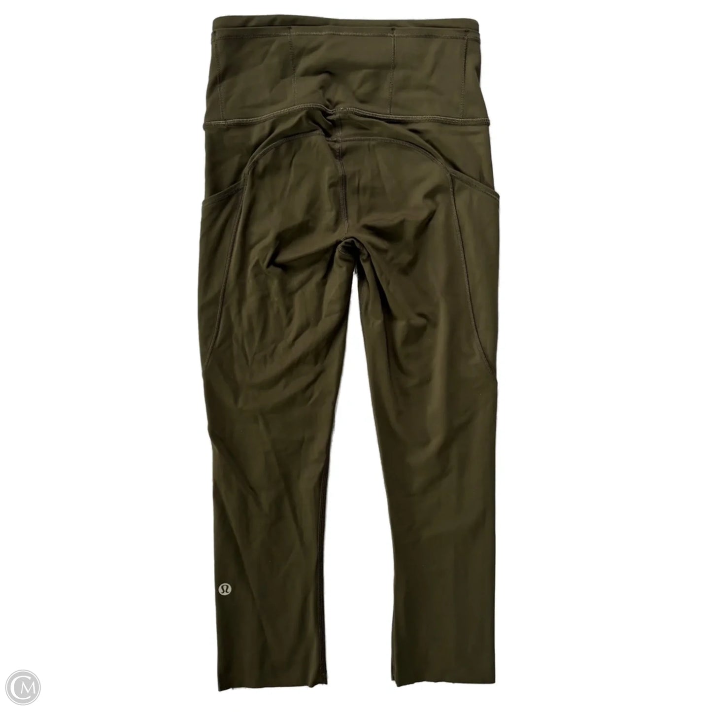 Athletic Leggings Capris By Lululemon In Green, Size: Xs