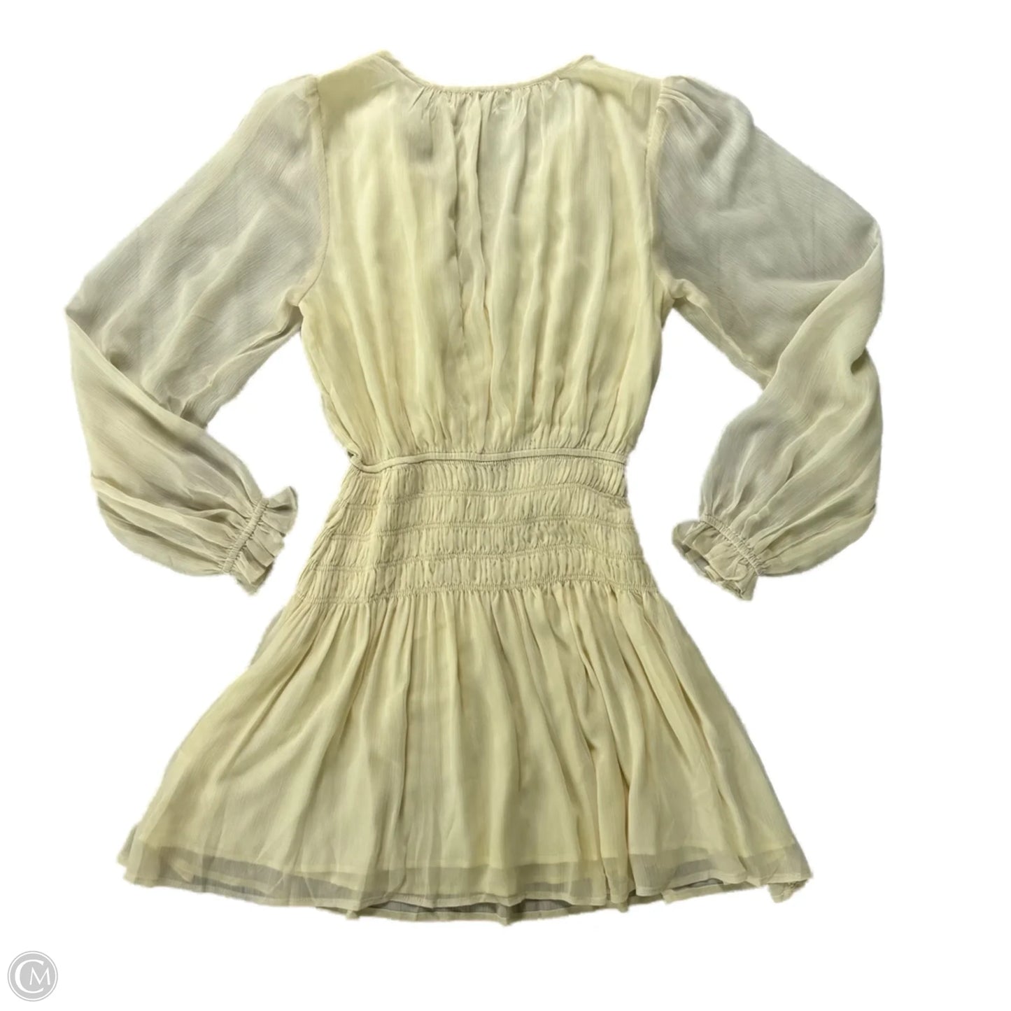 Dress Casual Short Libby Kat Cream, Size: S