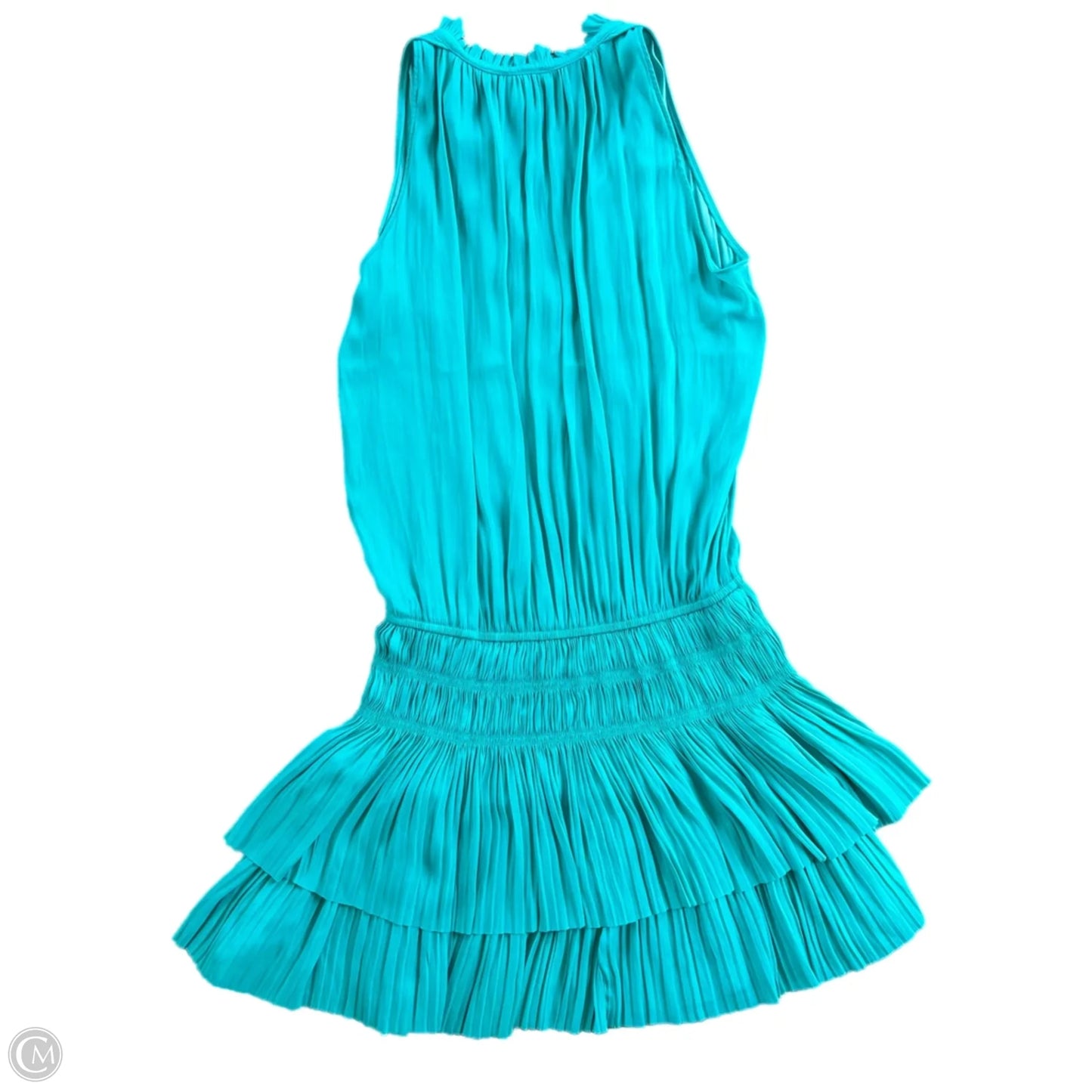 Dress Casual Short By Libby Kat In Blue, Size: S