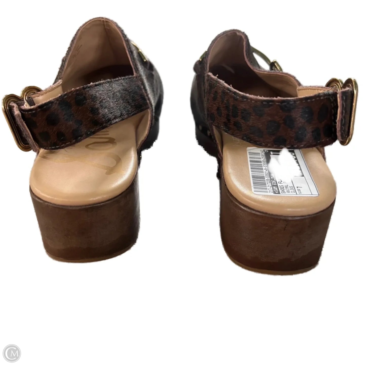 Shoes Flats By Sam Edelman In Animal Print, Size: 7