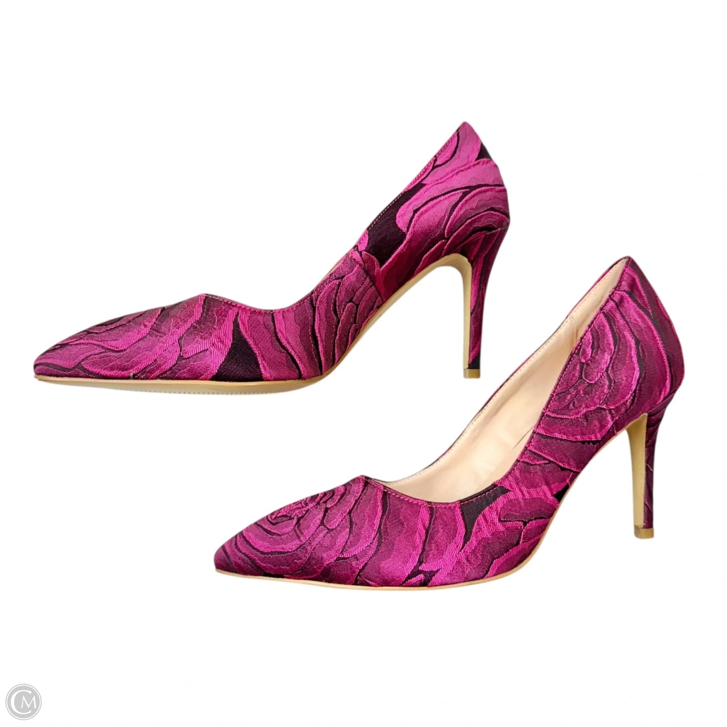 Shoes Heels Stiletto By Krown Kouture In Floral Print, Size: 8