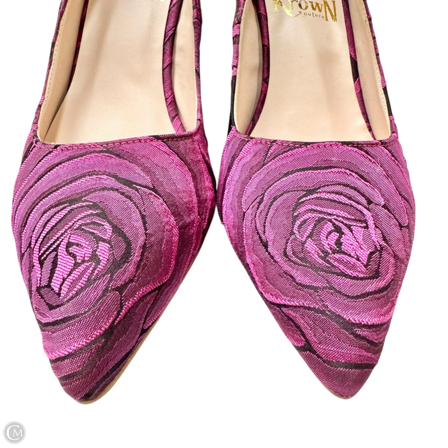 Shoes Heels Stiletto By Krown Kouture In Floral Print, Size: 8
