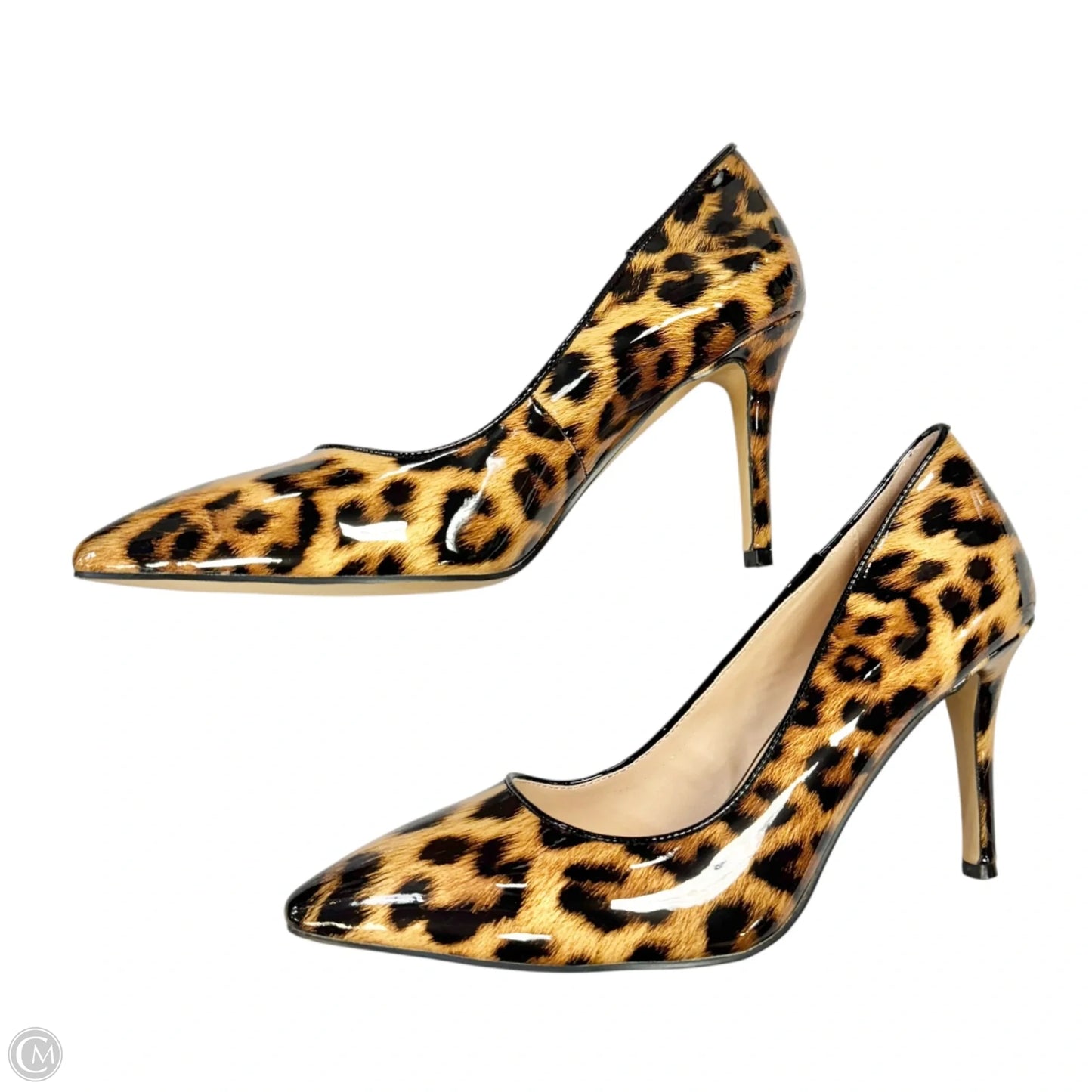 Shoes Heels Stiletto By Krown Kouture In Animal Print, Size: 8.5