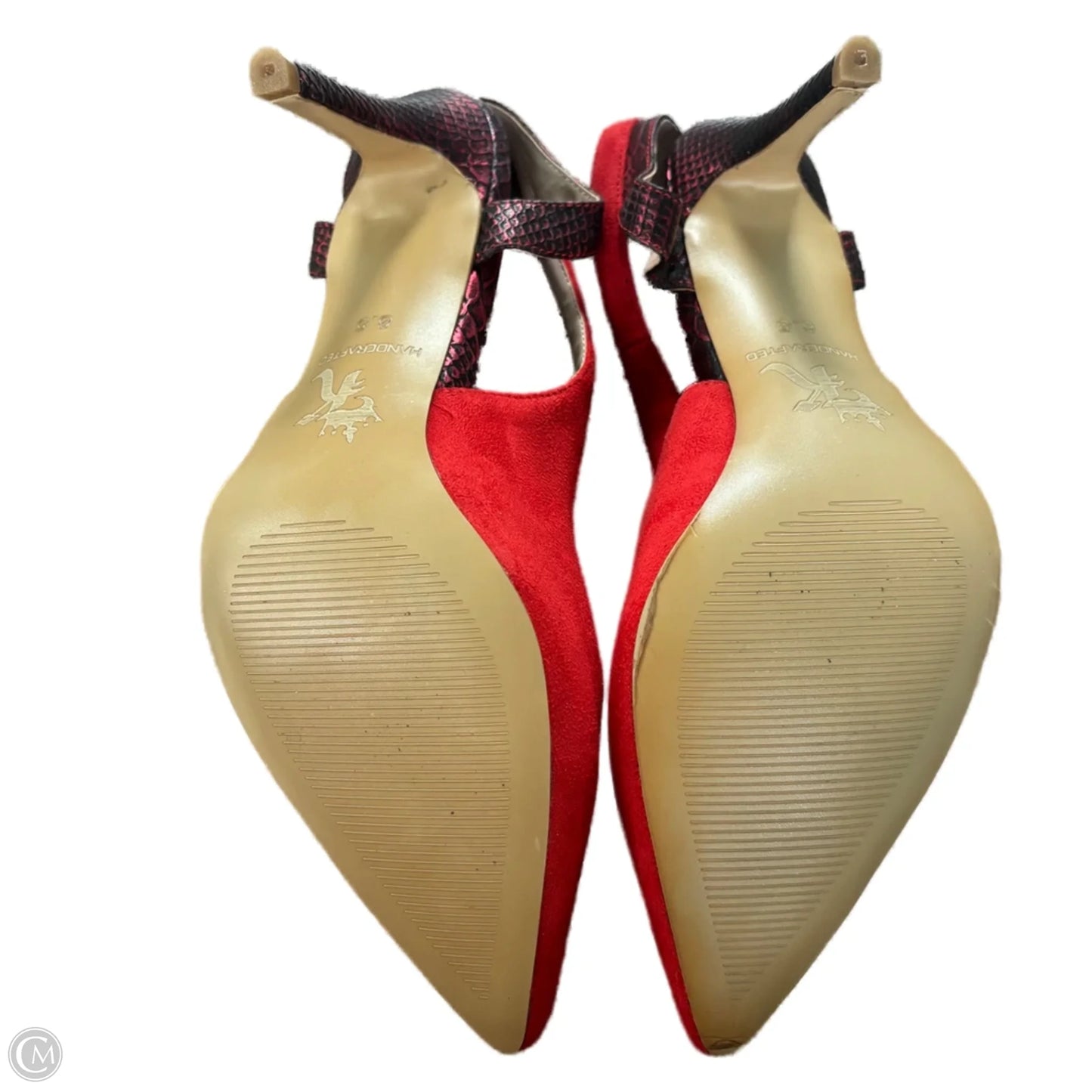 Shoes Heels Stiletto By Krown Kouture In Red, Size: 8.5