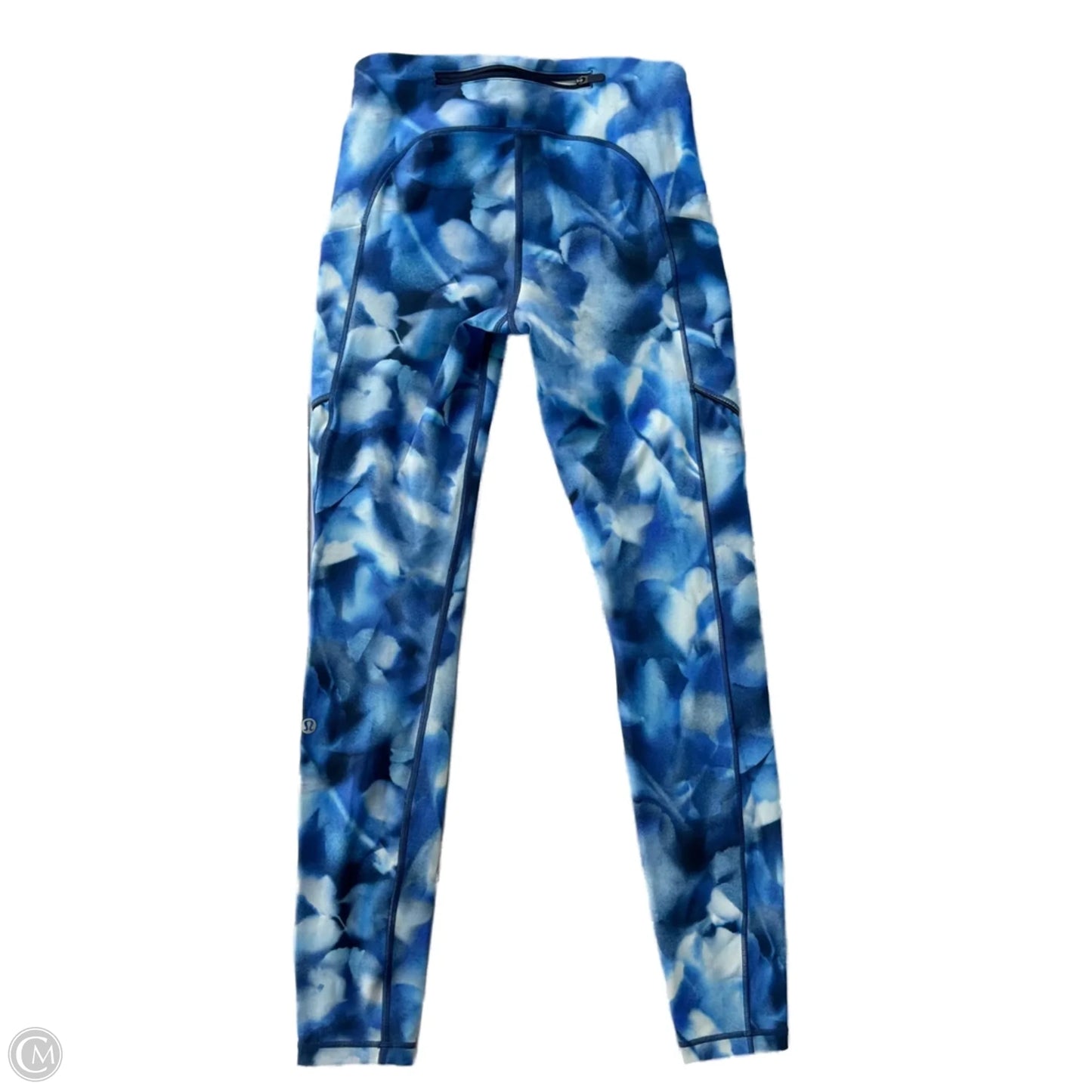 Athletic Leggings By Lululemon In Blue, Size: S