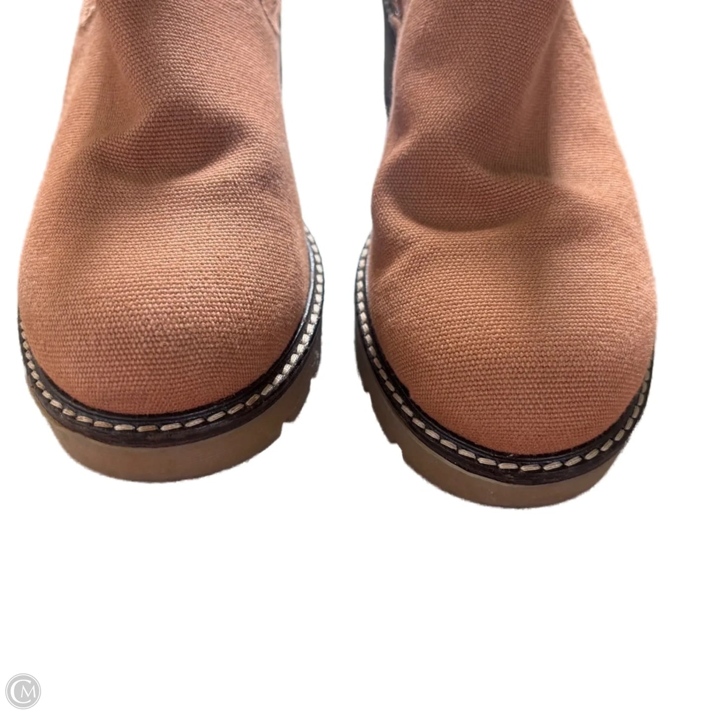 Boots Ankle Flats By Anthropologie In Brown, Size: 8.5