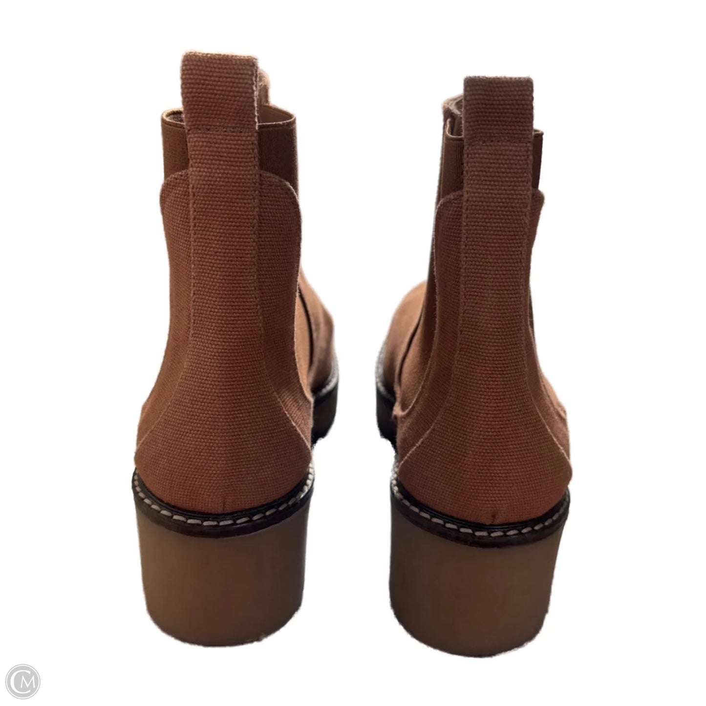 Boots Ankle Flats By Anthropologie In Brown, Size: 8.5