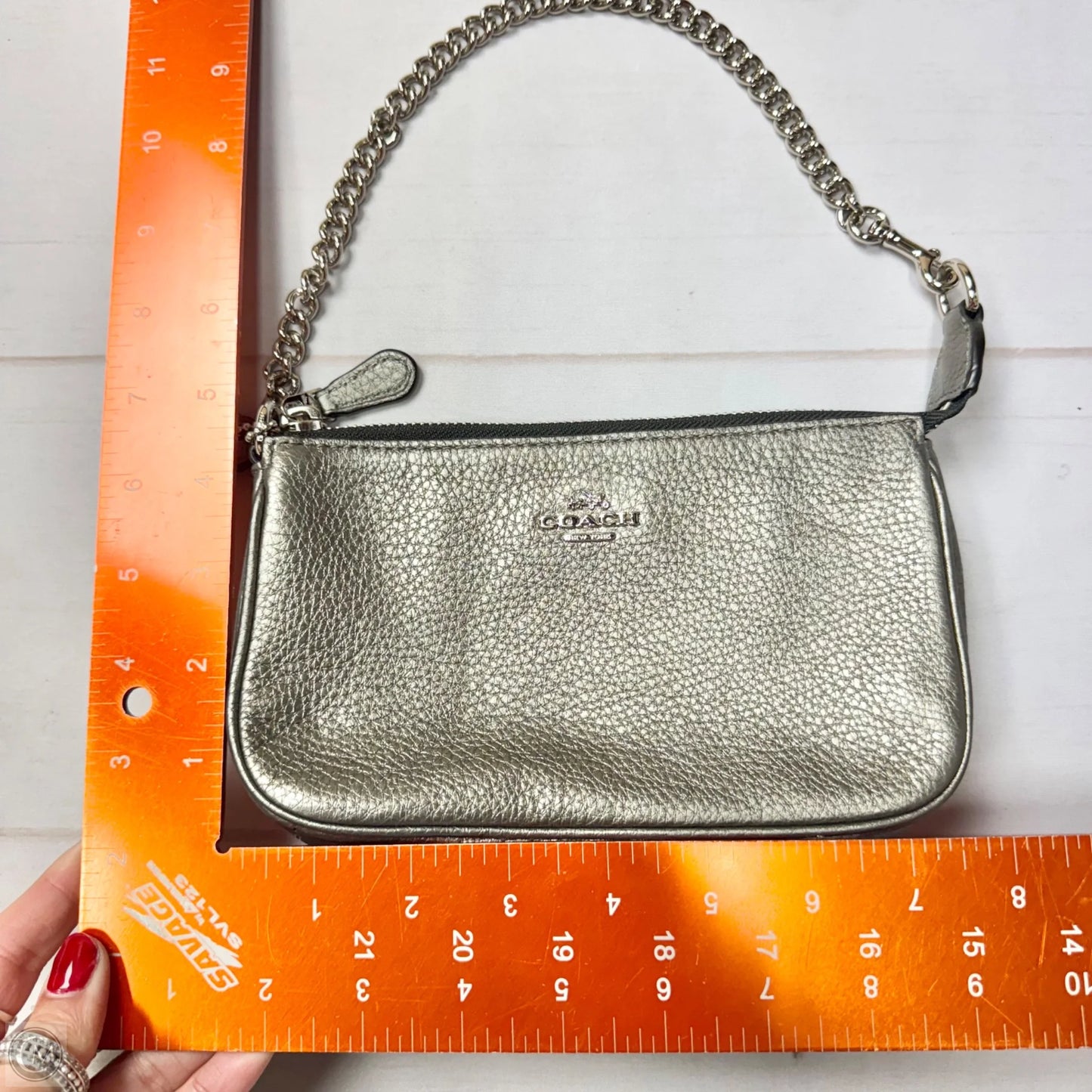 Handbag Designer By Coach, Size: Small