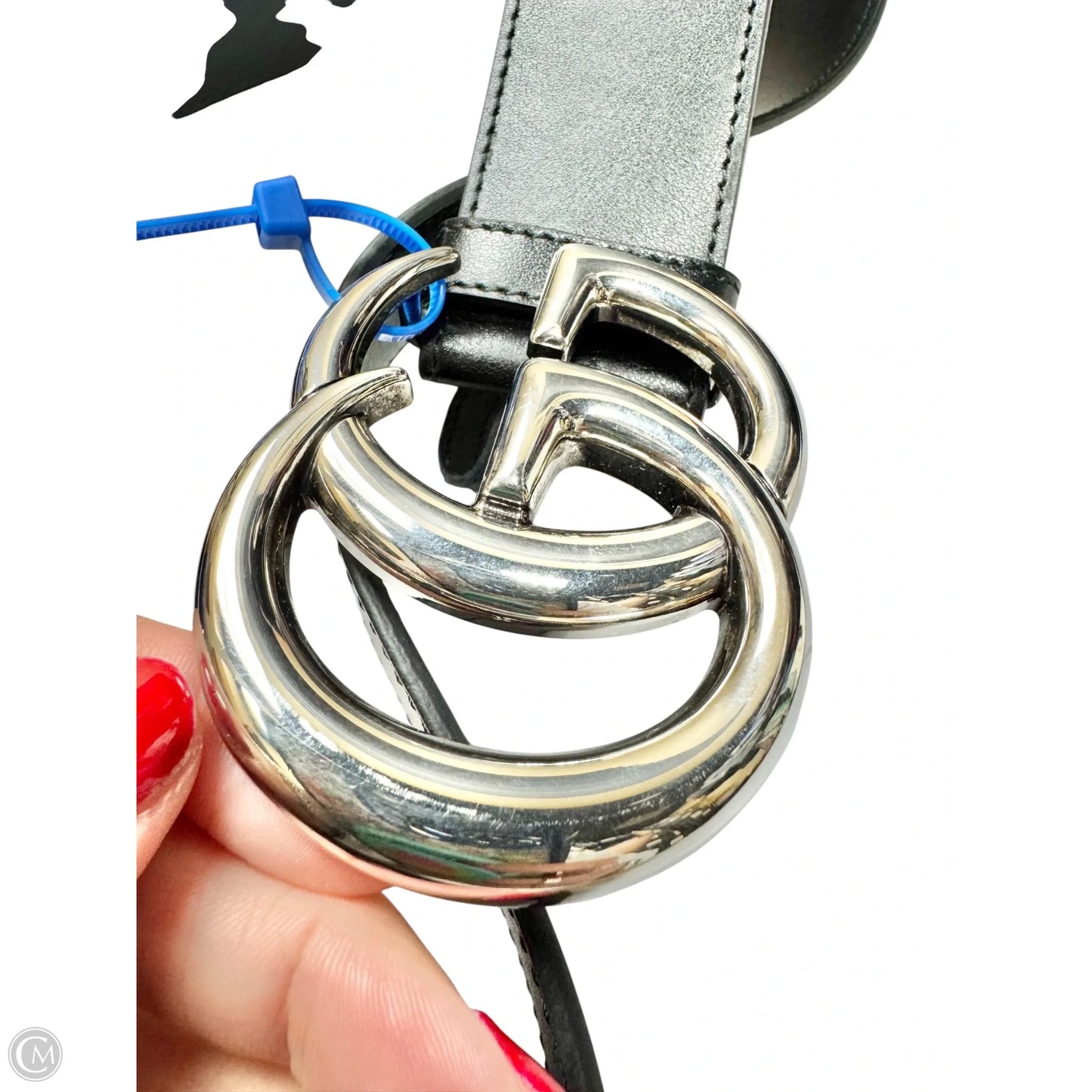 Belt Luxury Designer By Gucci, Size: Small