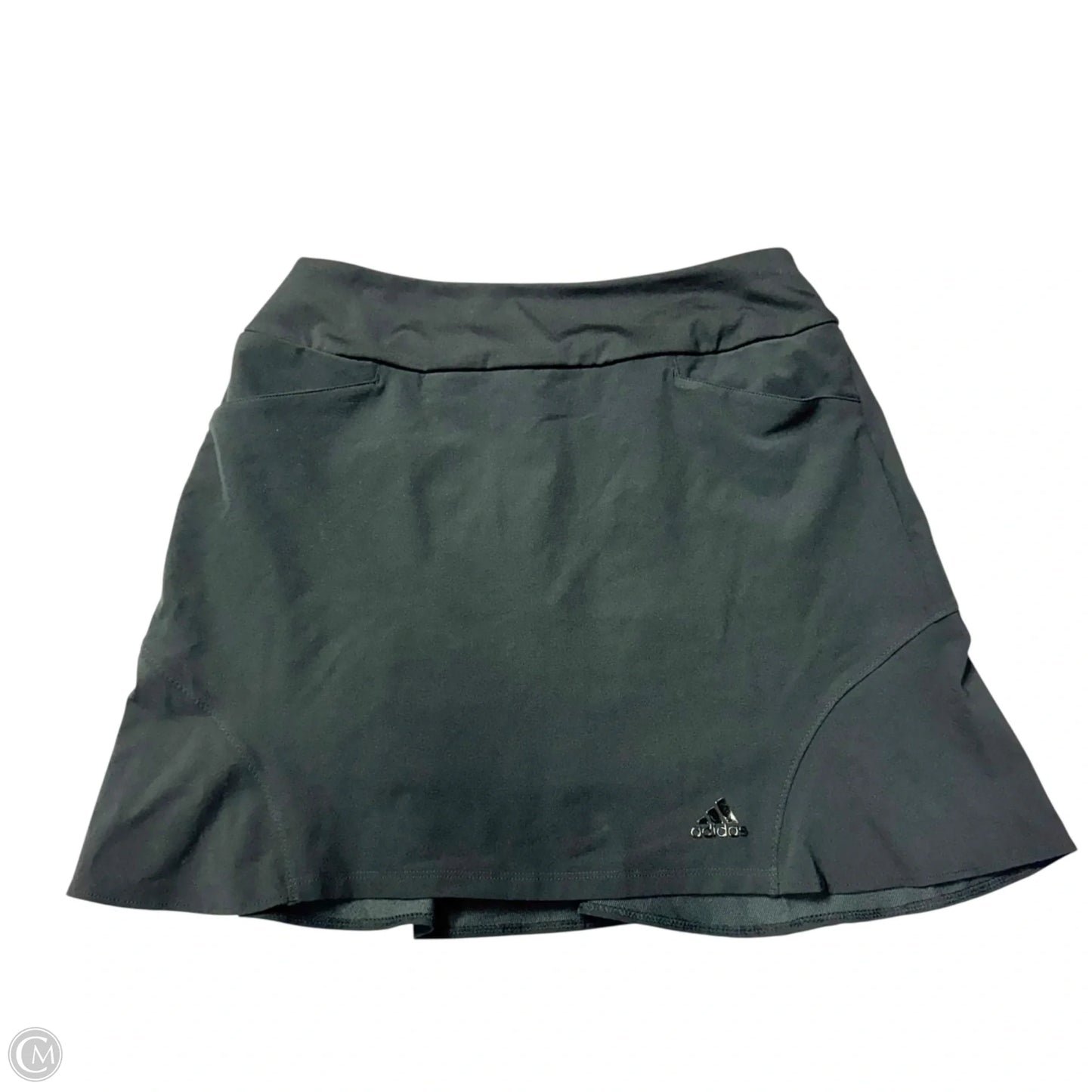 Athletic Skort By Adidas In Black, Size: S