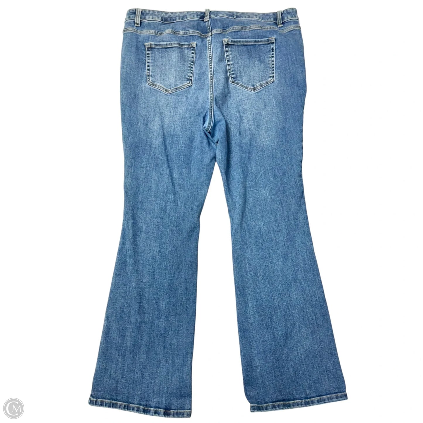 Jeans Straight By Lane Bryant In Blue Denim, Size: 20