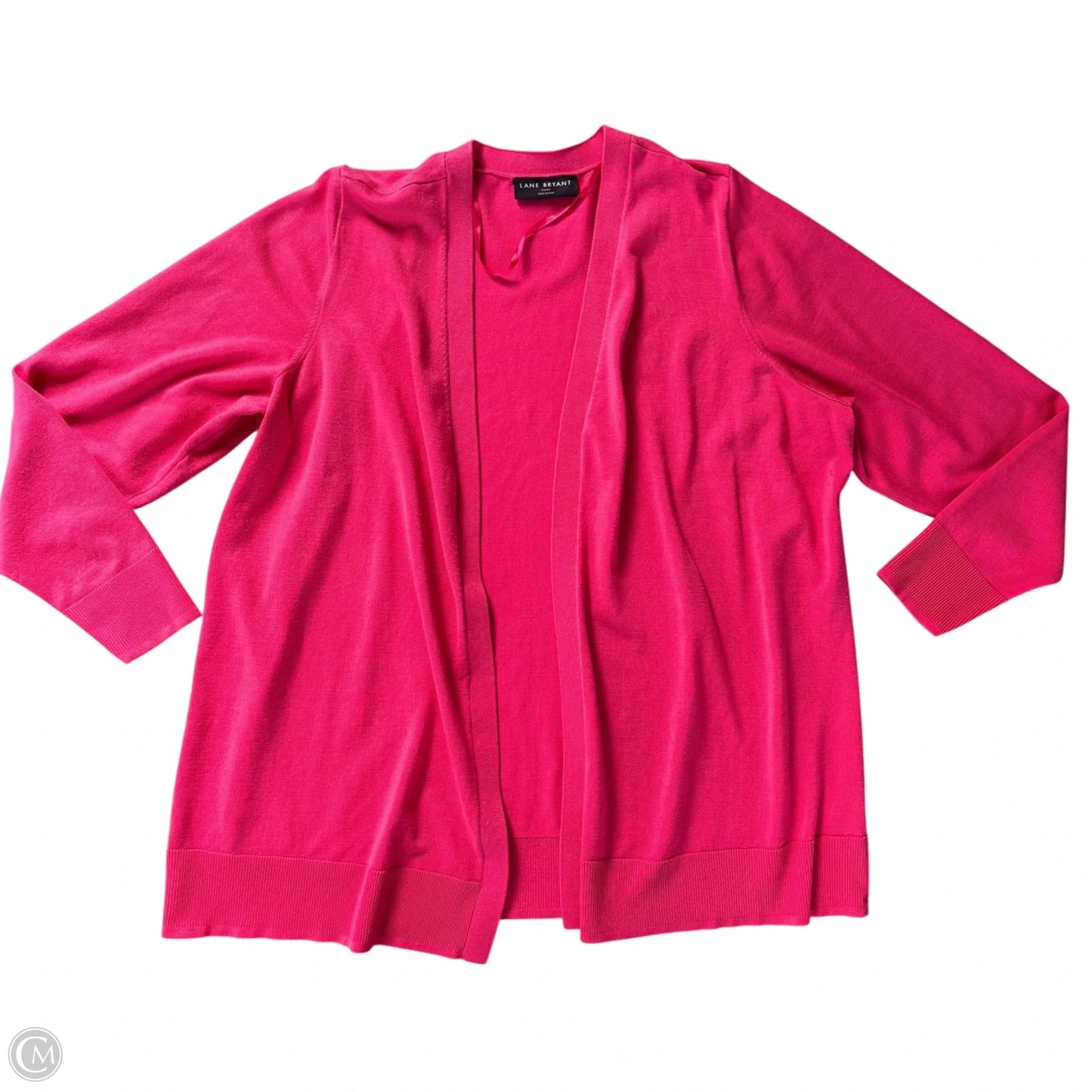 Cardigan By Lane Bryant In Pink, Size: 3x
