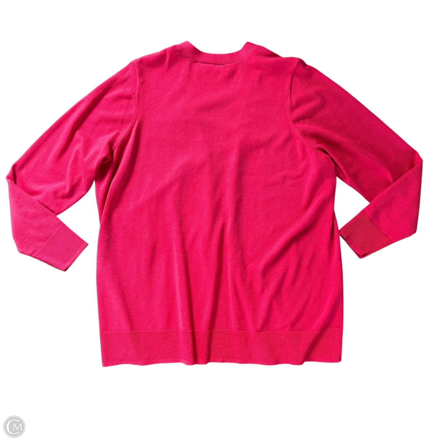 Cardigan By Lane Bryant In Pink, Size: 3x