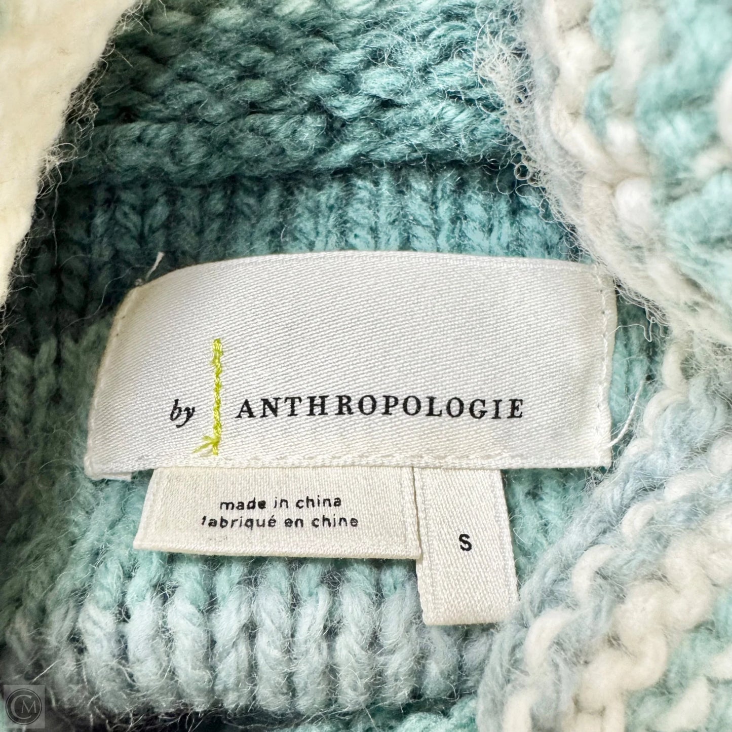Sweater By Anthropologie In Striped Pattern, Size: S