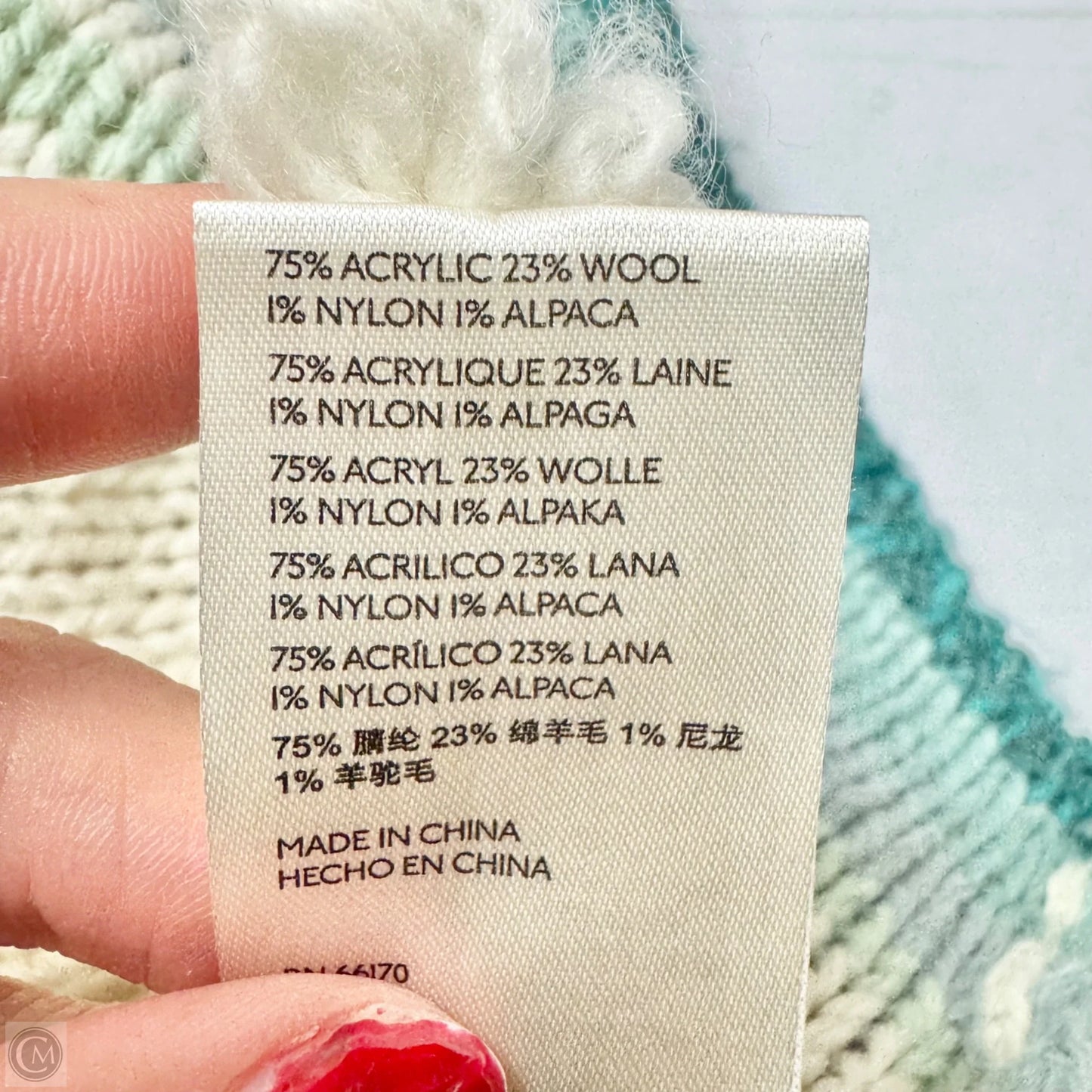 Sweater By Anthropologie In Striped Pattern, Size: S