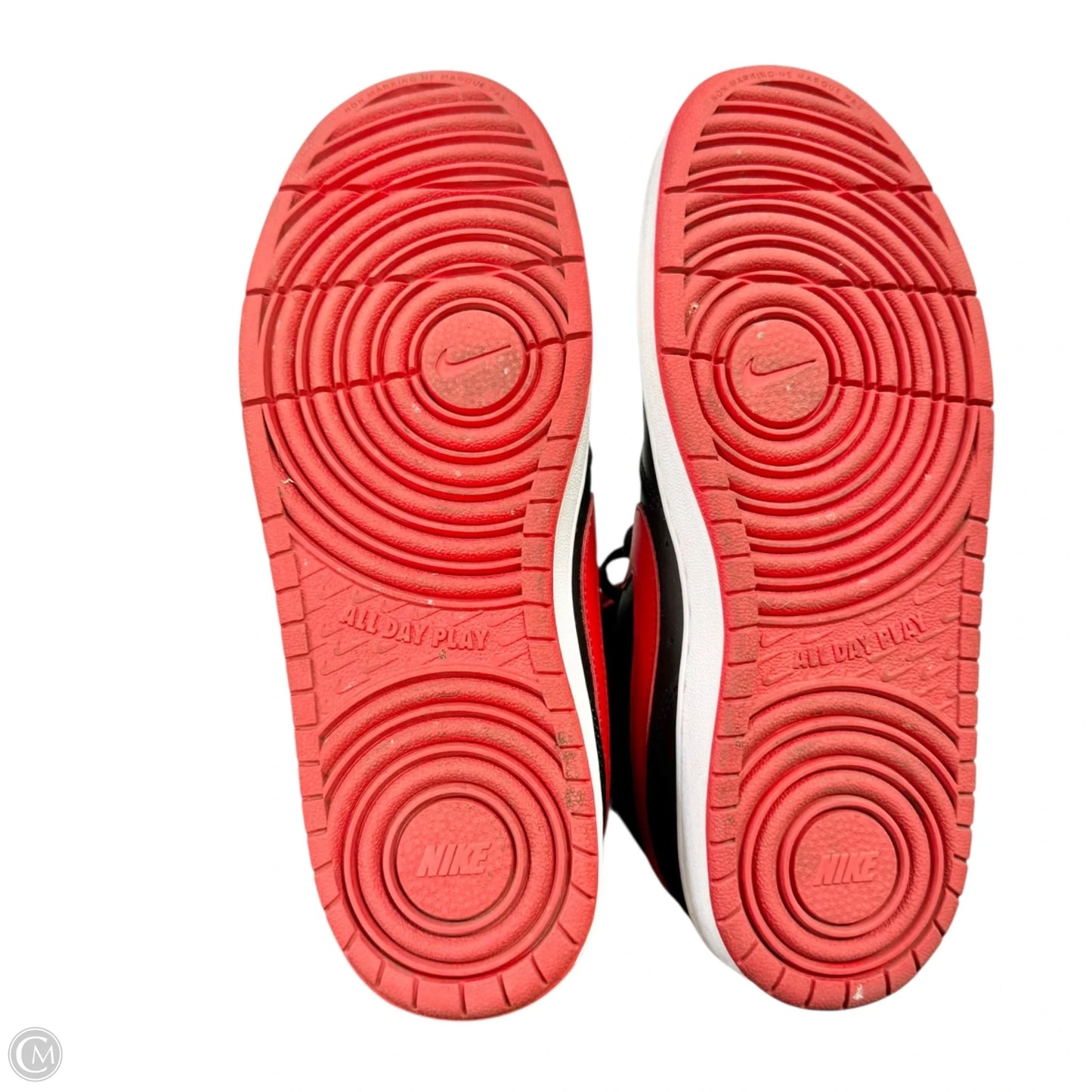 Shoes Sneakers By Nike In Black & Red, Size: 8.5