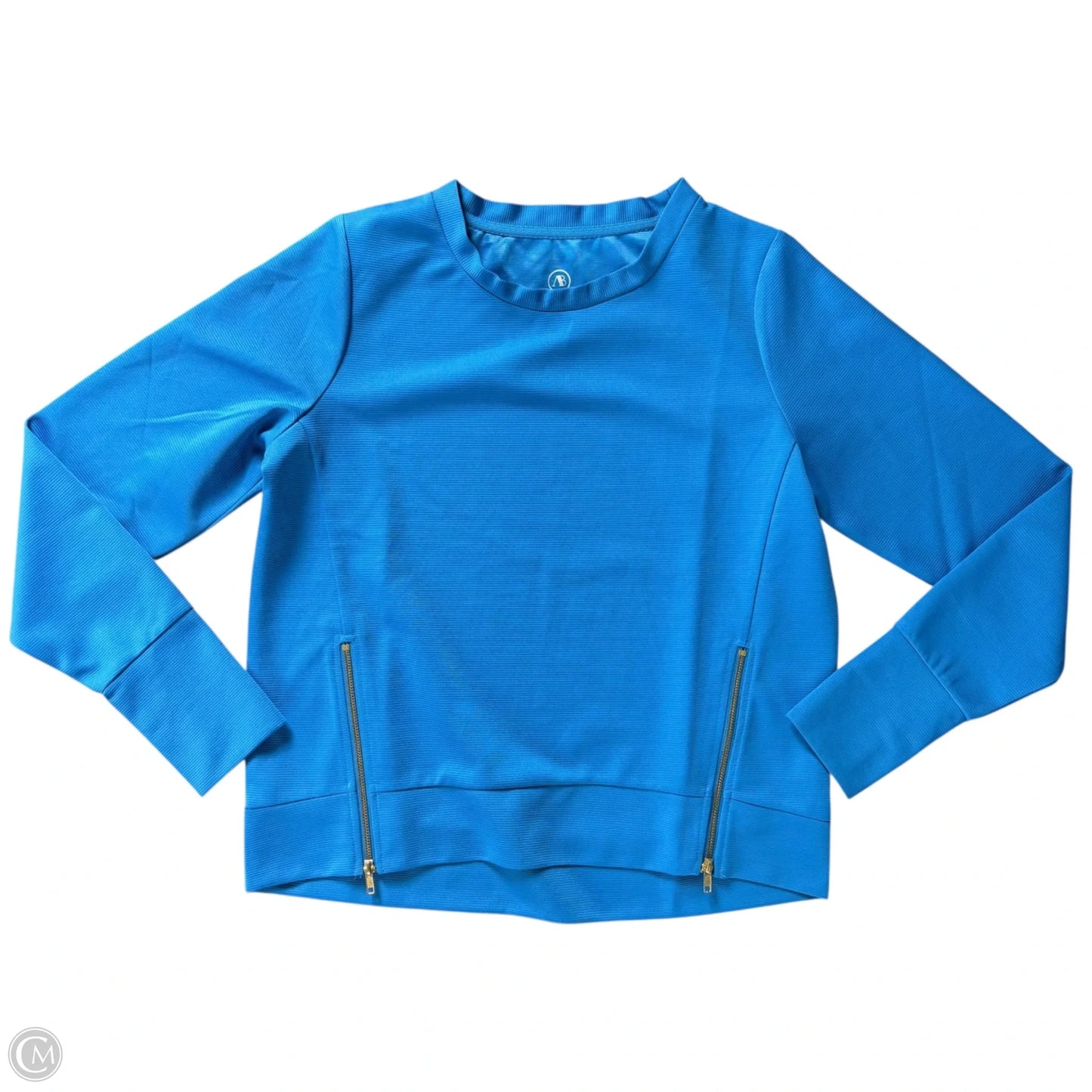 Athletic Sweatshirt crewneck by Addison Bay In Blue, Size: S