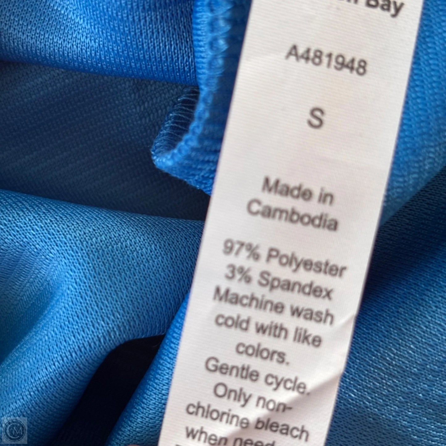 Athletic Sweatshirt crewneck by Addison Bay In Blue, Size: S