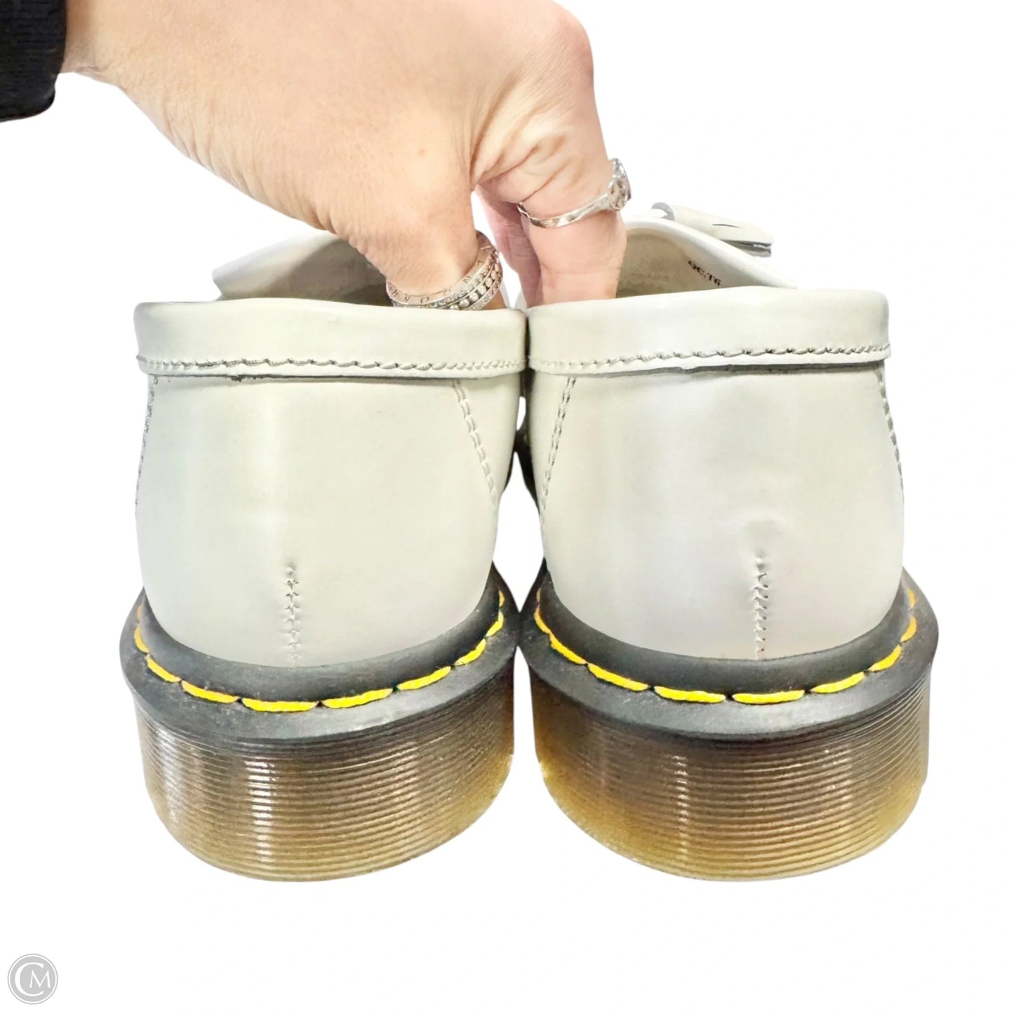 Shoes Flats By Dr Martens In White, Size: 9