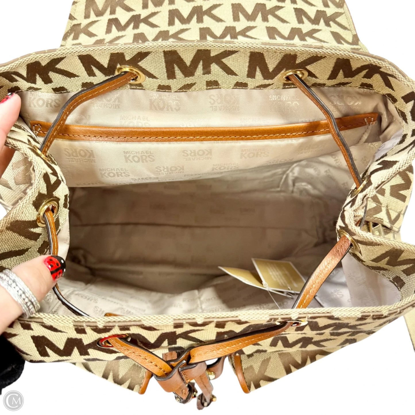 Backpack By Michael By Michael Kors, Size: Medium