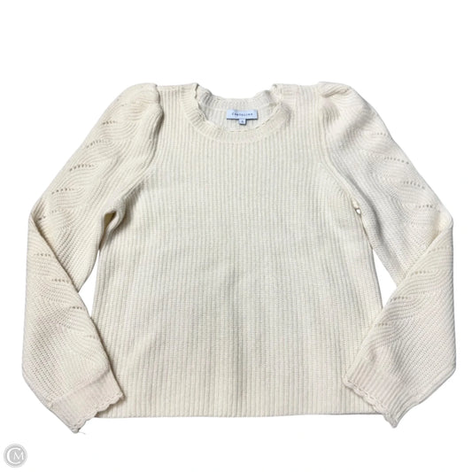 Sweater Cashmere By Cartolina In Cream, Size: S