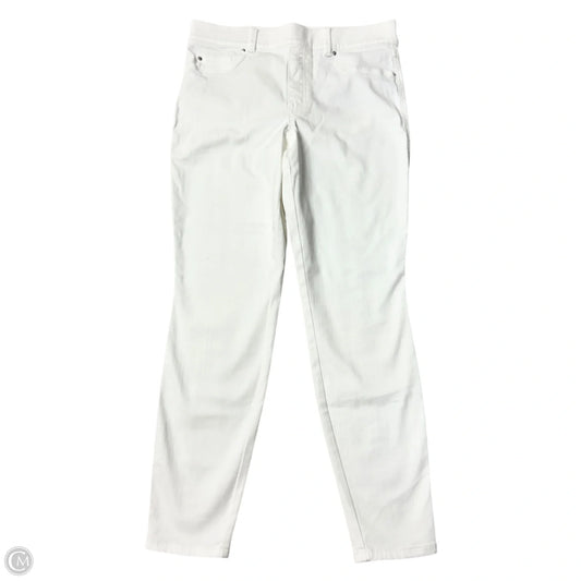 Jeans Jeggings By Spanx In White Denim, Size: L