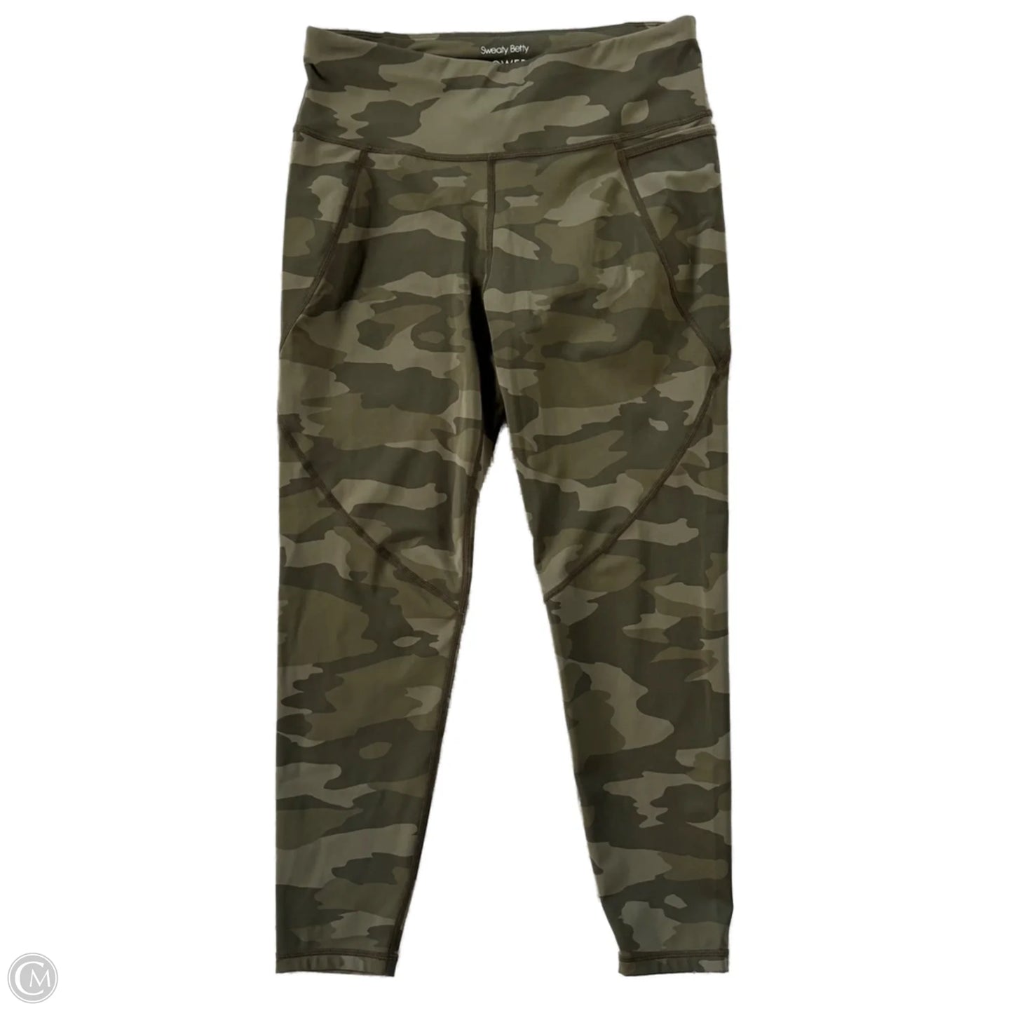 Athletic Leggings By Sweaty Betty In Camouflage Print, Size: M