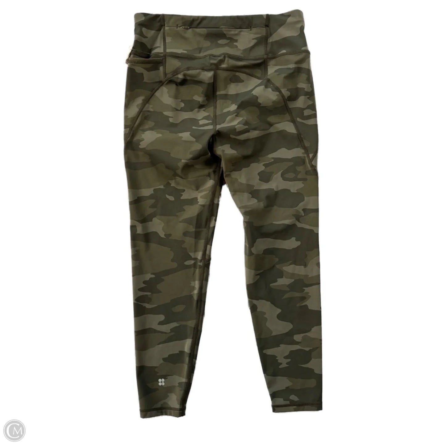 Athletic Leggings By Sweaty Betty In Camouflage Print, Size: M