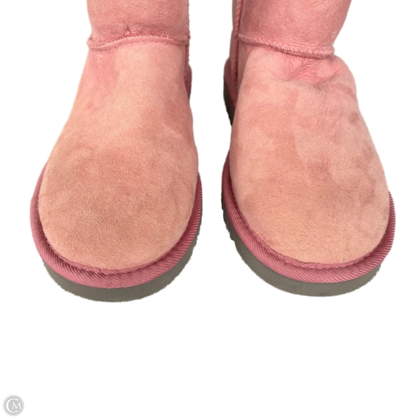 Boots Designer By Ugg In Pink, Size: 8