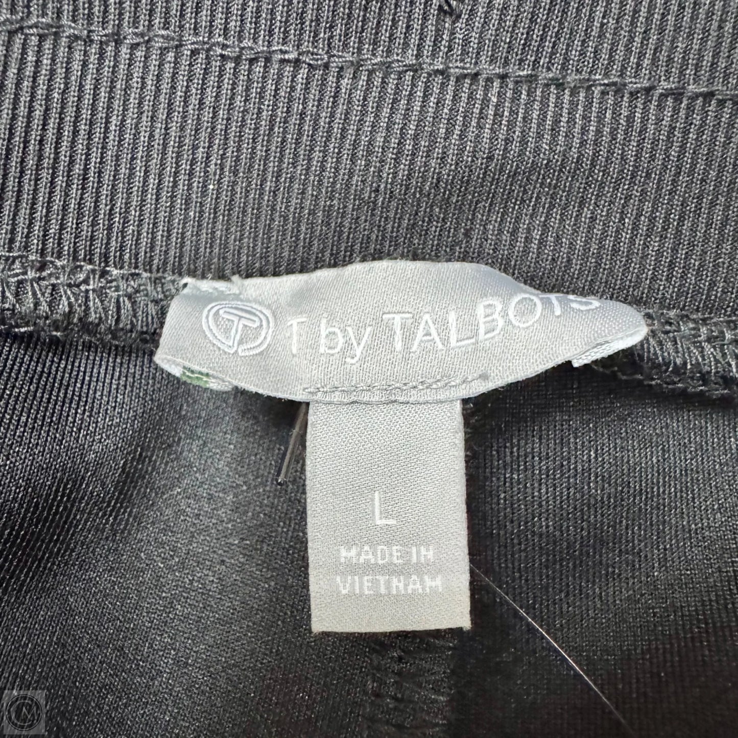 Athletic Pants By Talbots In Black, Size: L