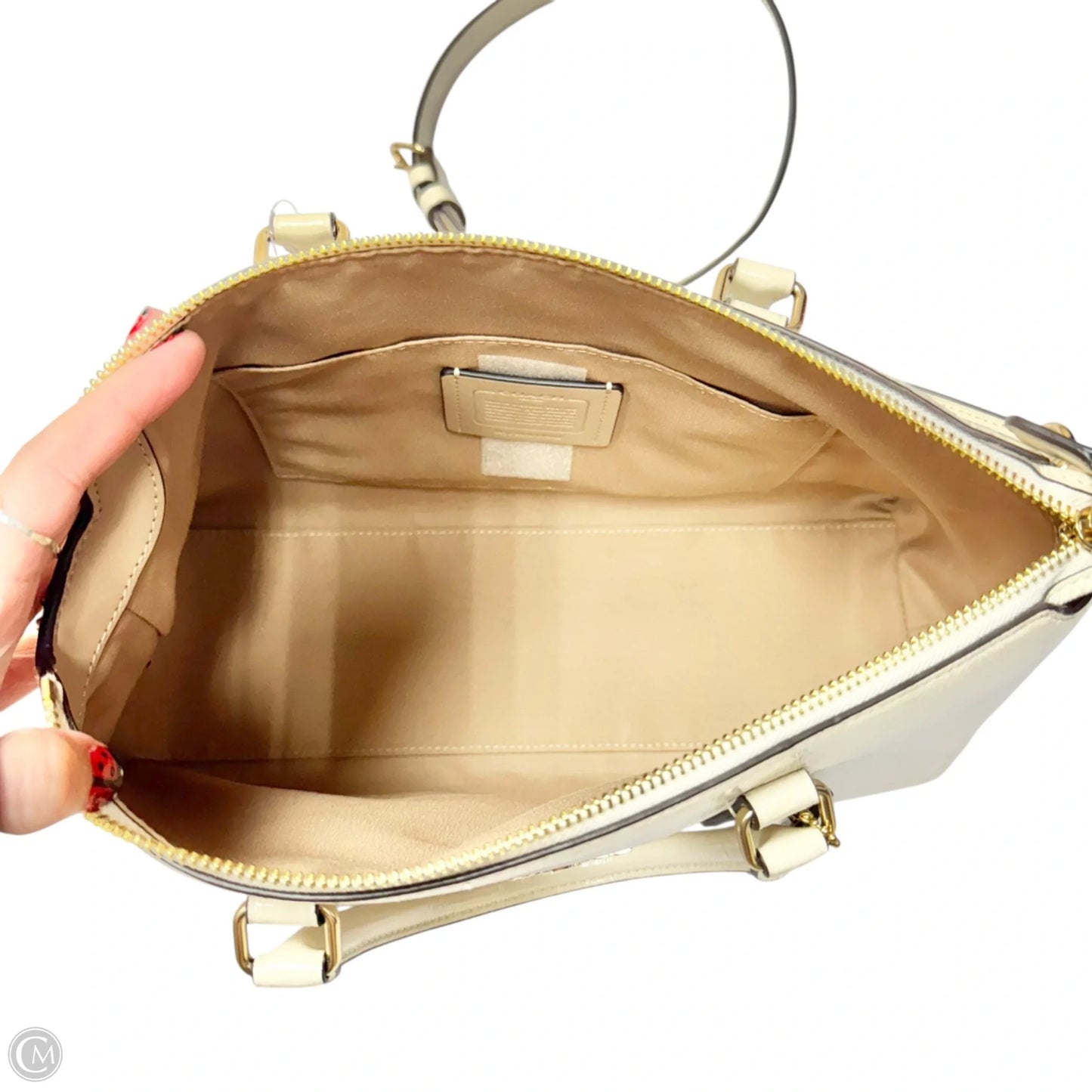 Handbag Designer By Coach, Size: Medium
