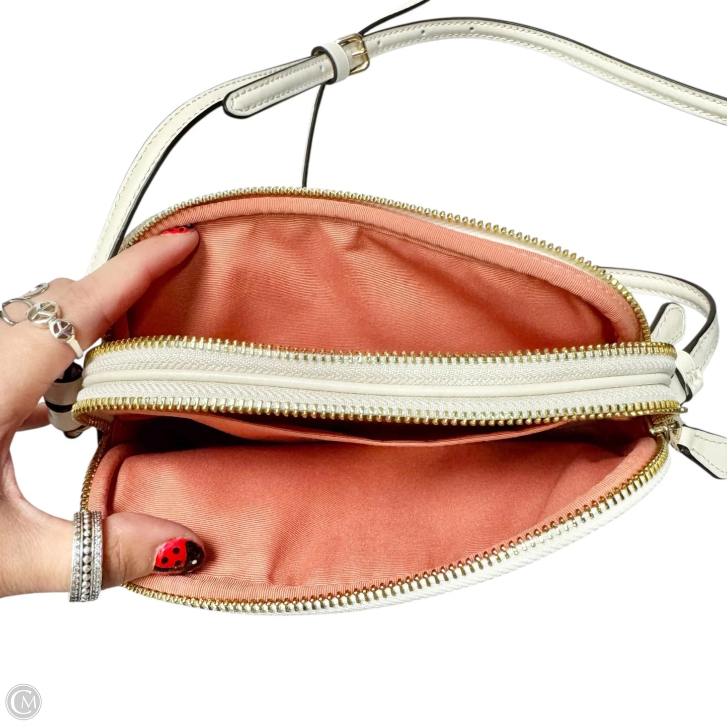 Crossbody Designer By Coach, Size: Small