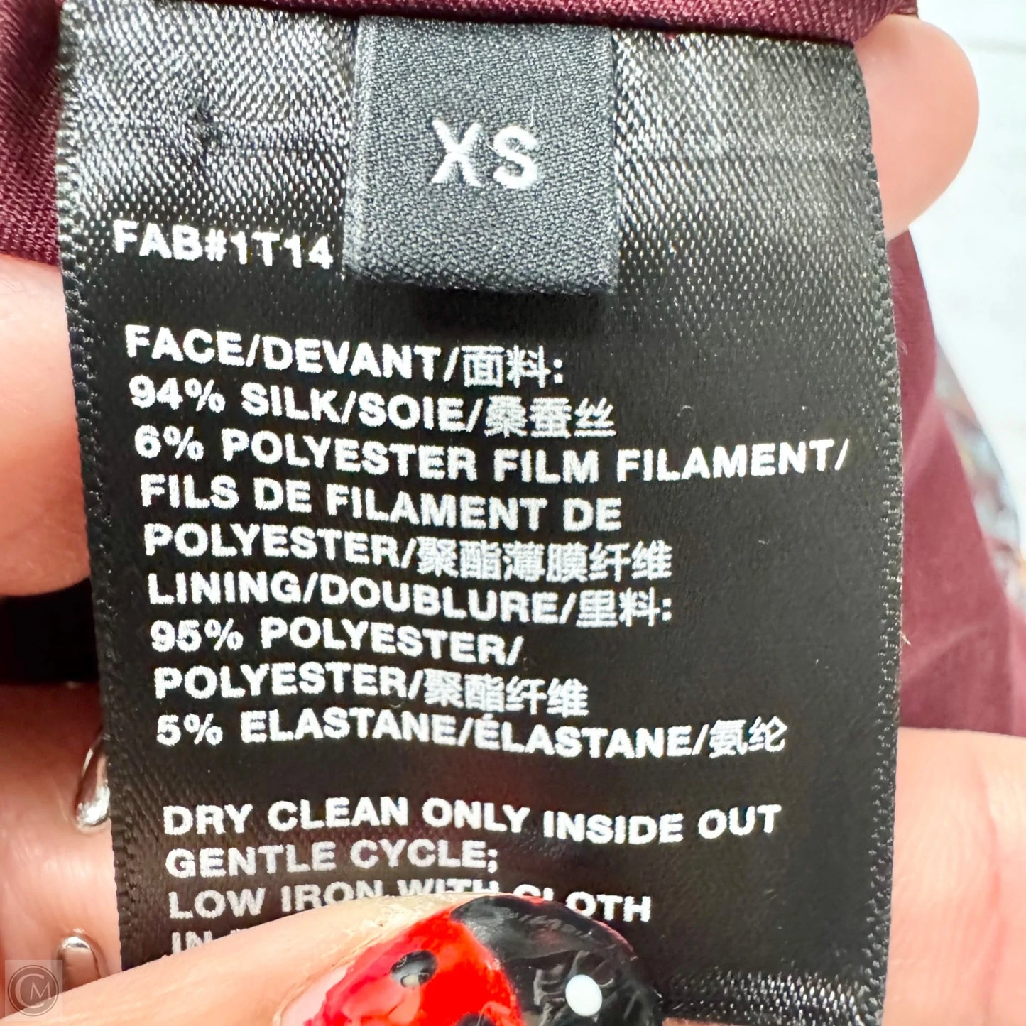 Dress Designer By Lafayette 148 In Floral Print, Size: Xs