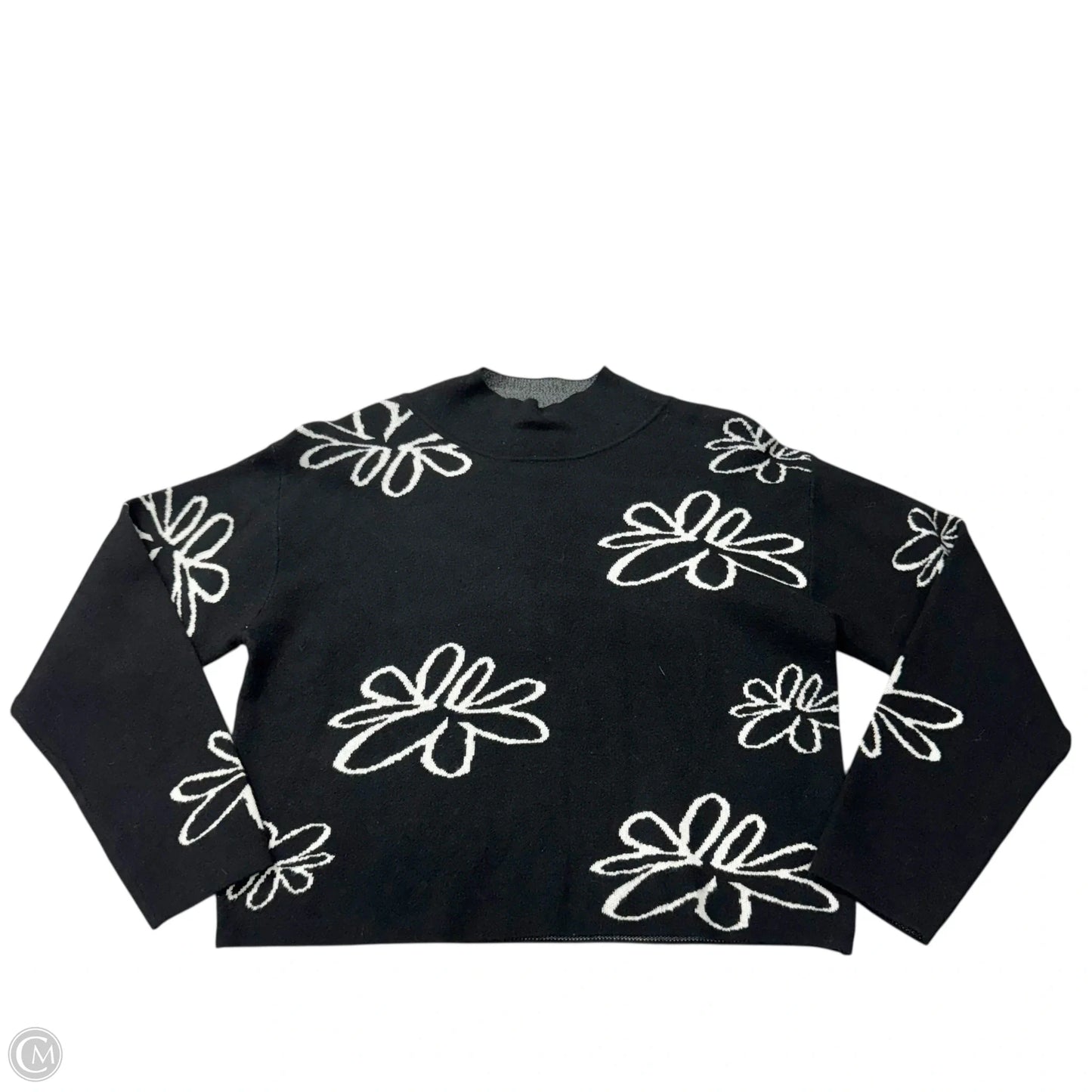 Sweater By Industry In Floral Print, Size: M